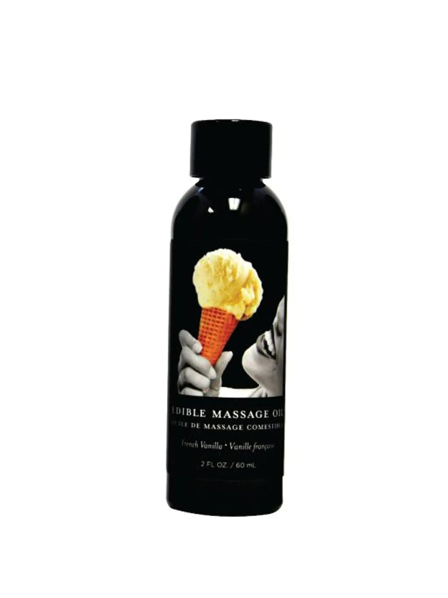 EDIBLE MASSAGE OIL VANILLA 2 OZ Earthly Body