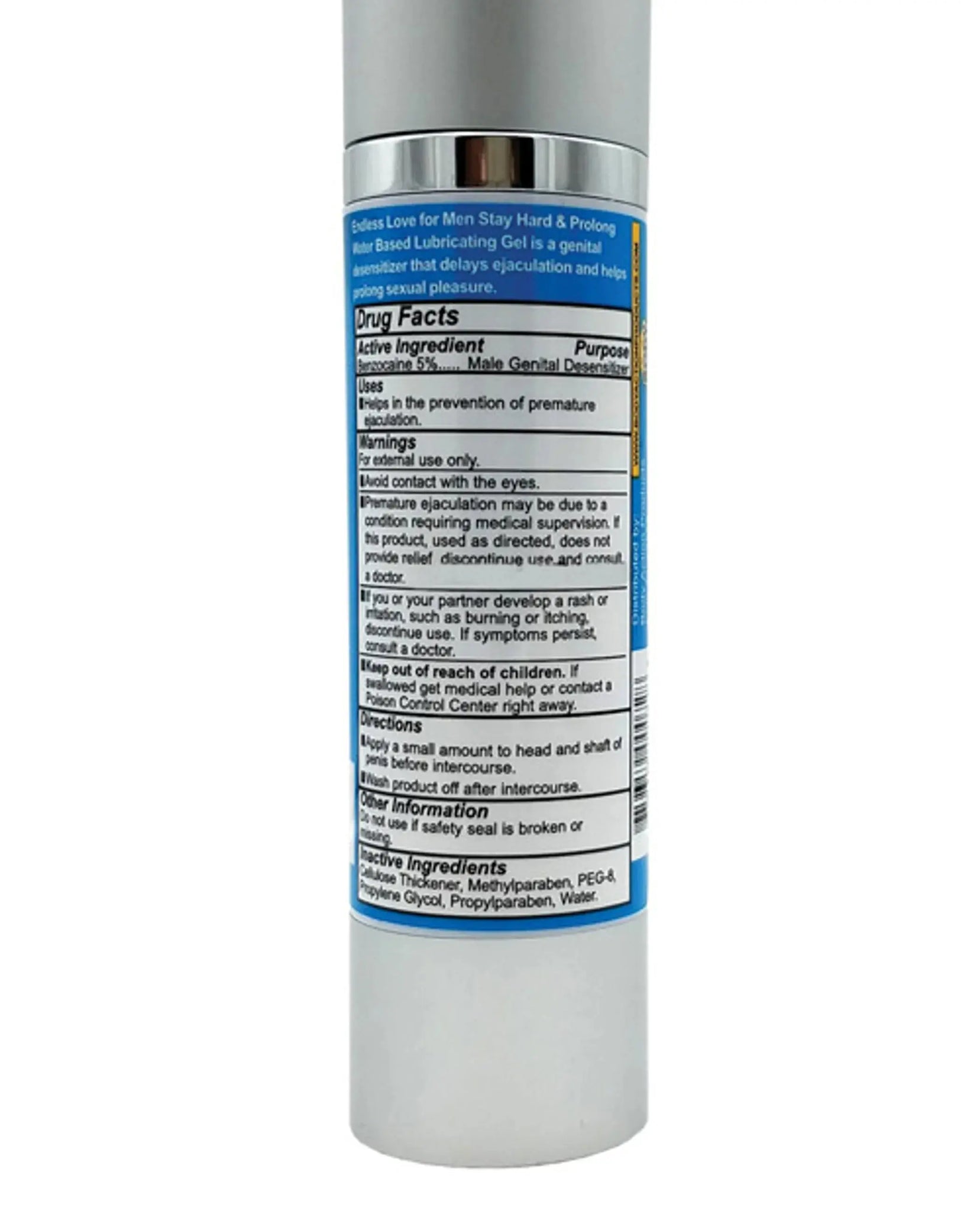 ENDLESS LOVE FOR MEN AROUSAL GEL 0.5 OZ Body Action Products