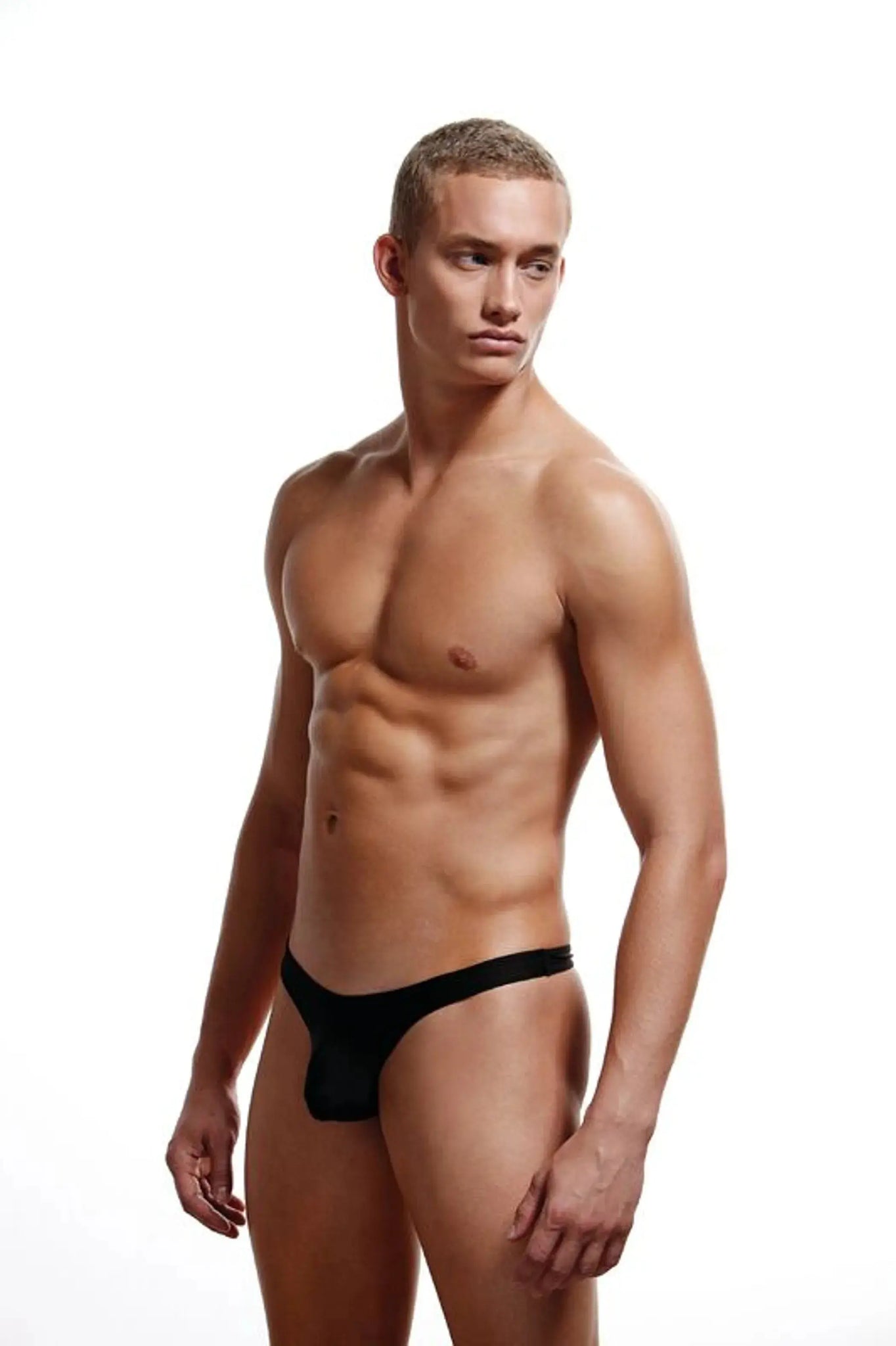 ENVY LOW RISE THONG BLACK S/M X-Gen Products