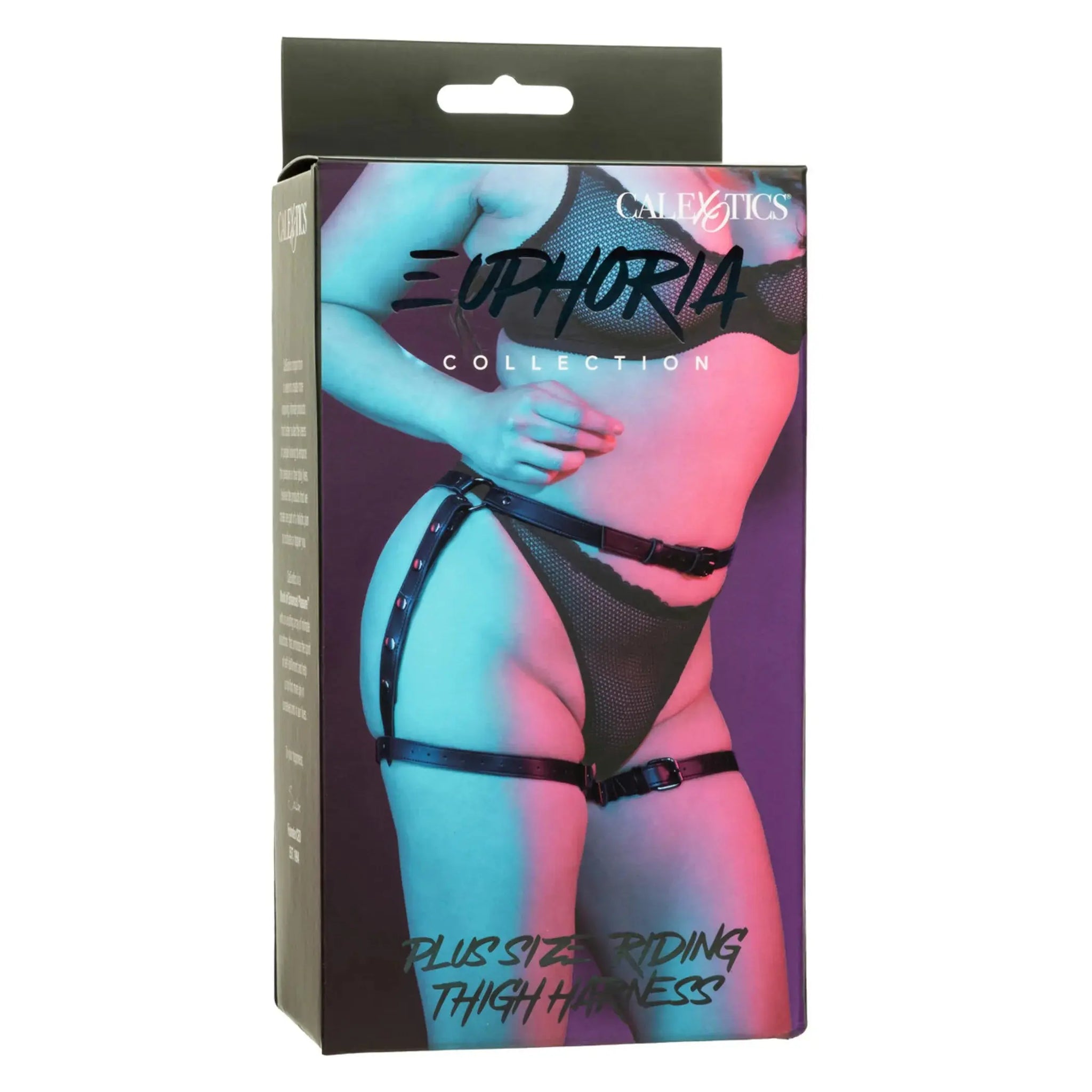 EUPHORIA PLUS SIZE RIDING THIGH HARNESS California Exotic Novelties