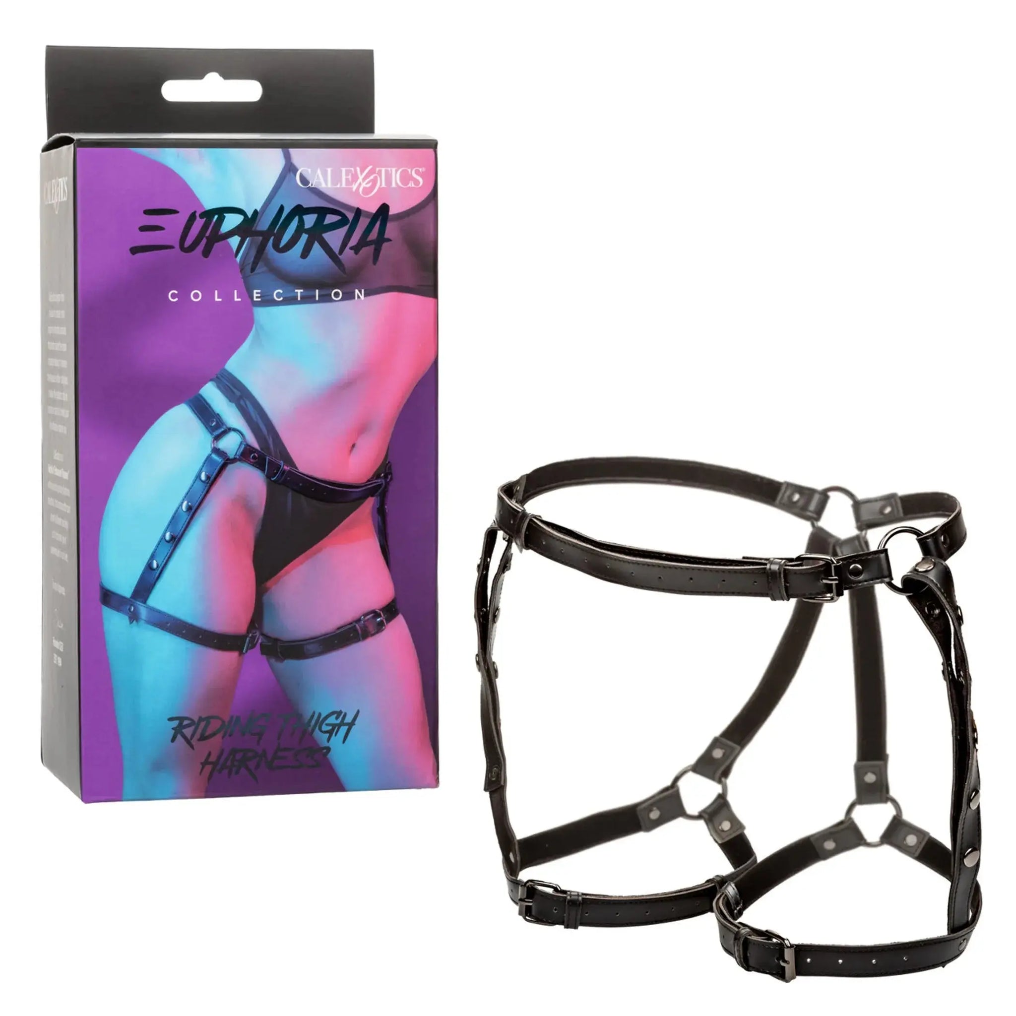 EUPHORIA RIDING THIGH HARNESS California Exotic Novelties