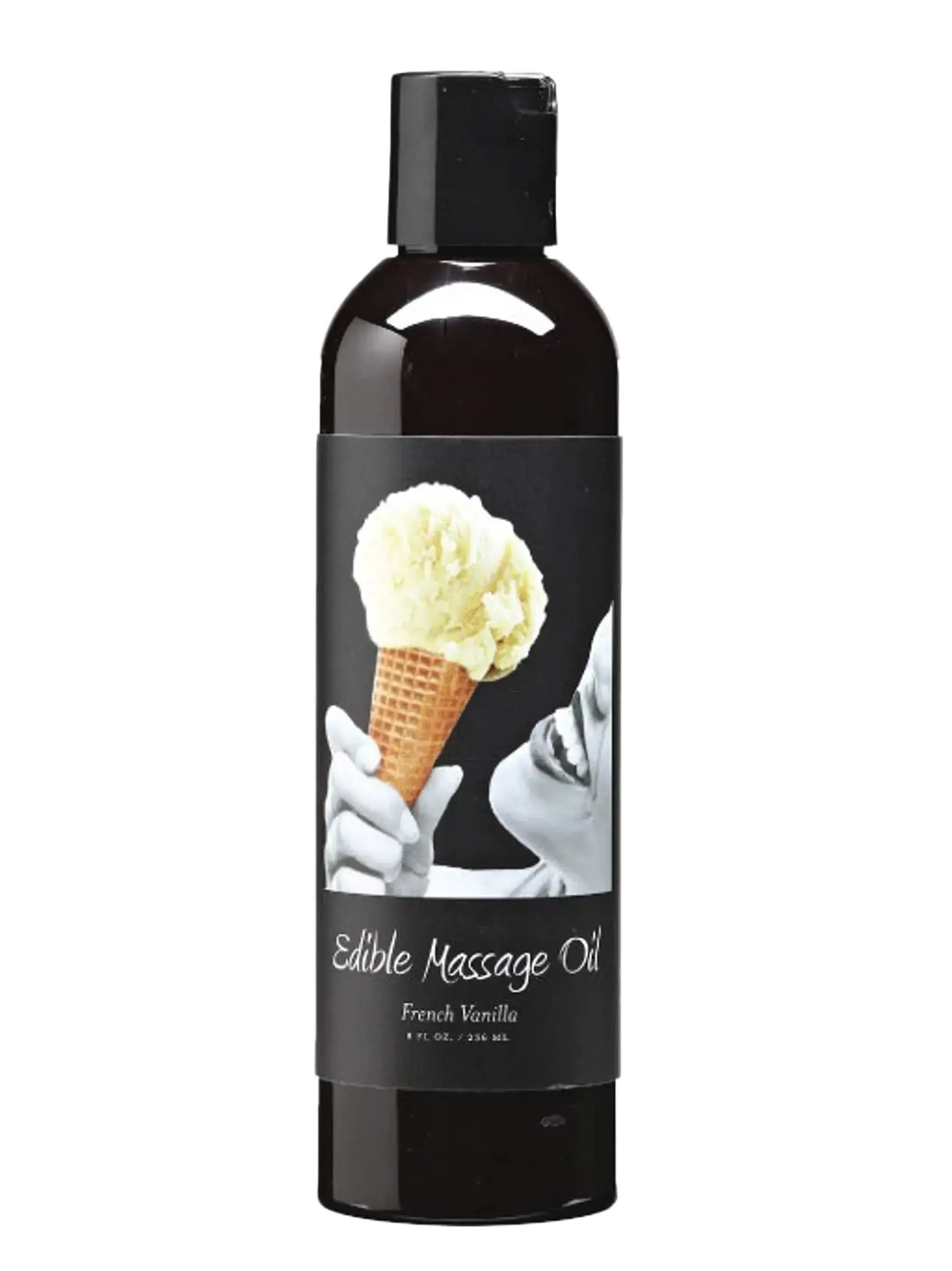 MASSAGE OIL EDIBLE VANILLA 8 OZ Earthly Body