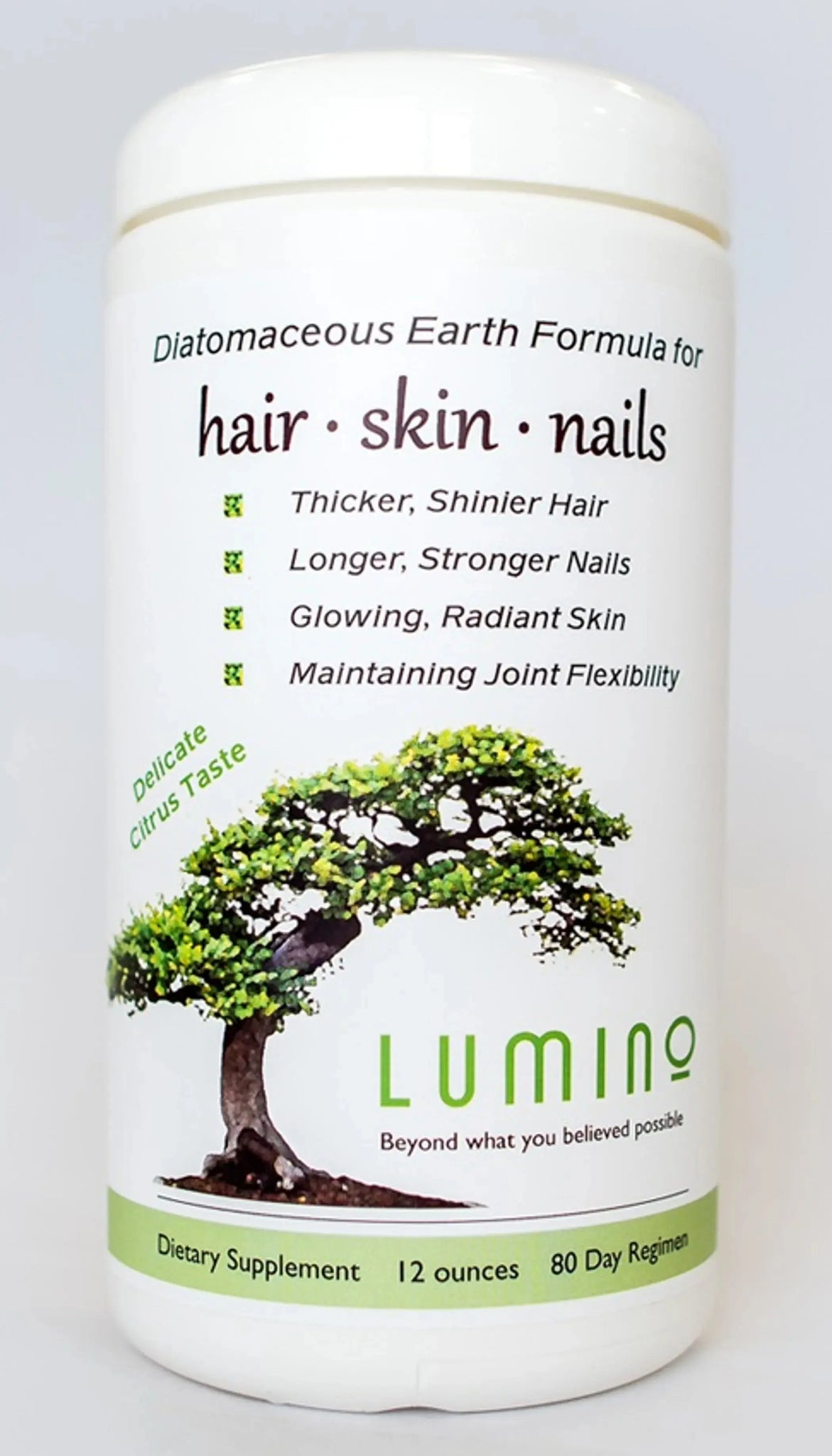 Enhanced Silica Formula for Hair, Skin, and Nails 12 oz Can Lumino Wellness
