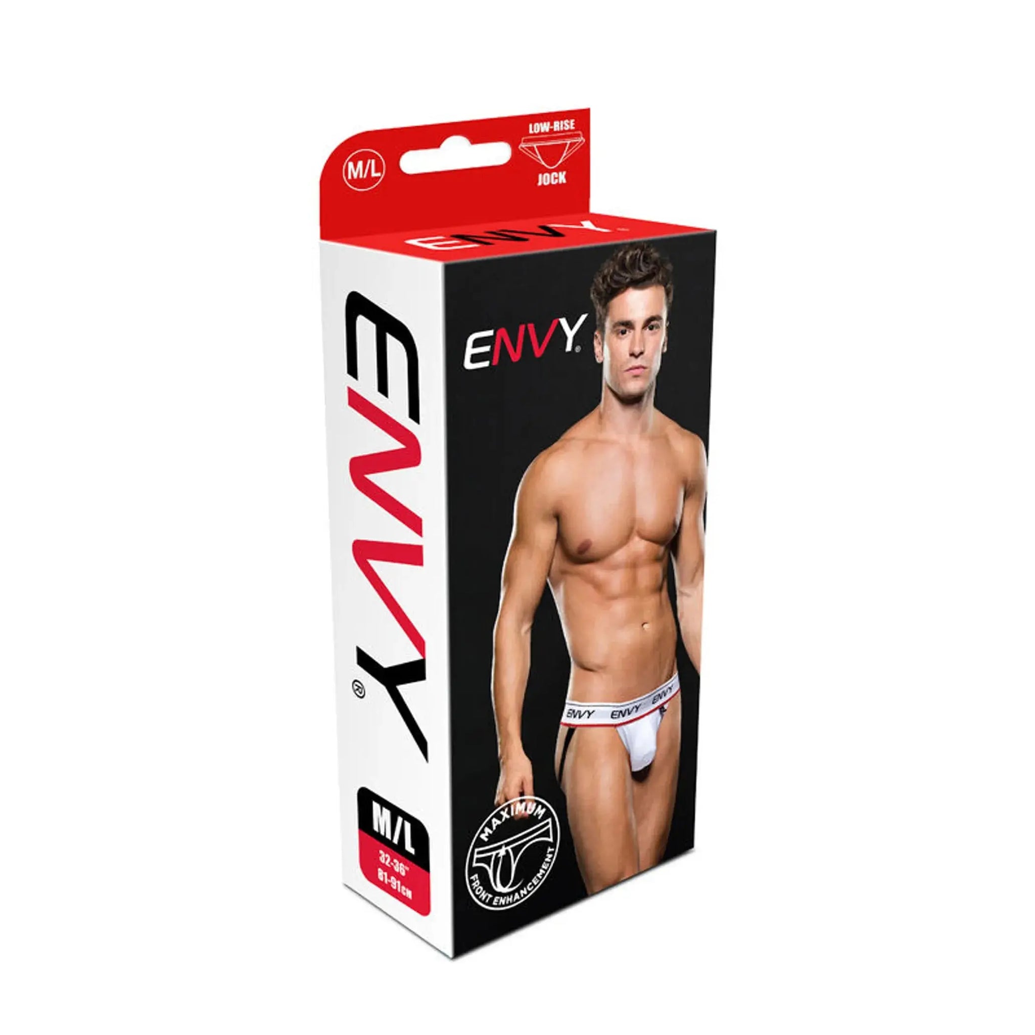 Envy Low-Rise Jock White X-Gen Products