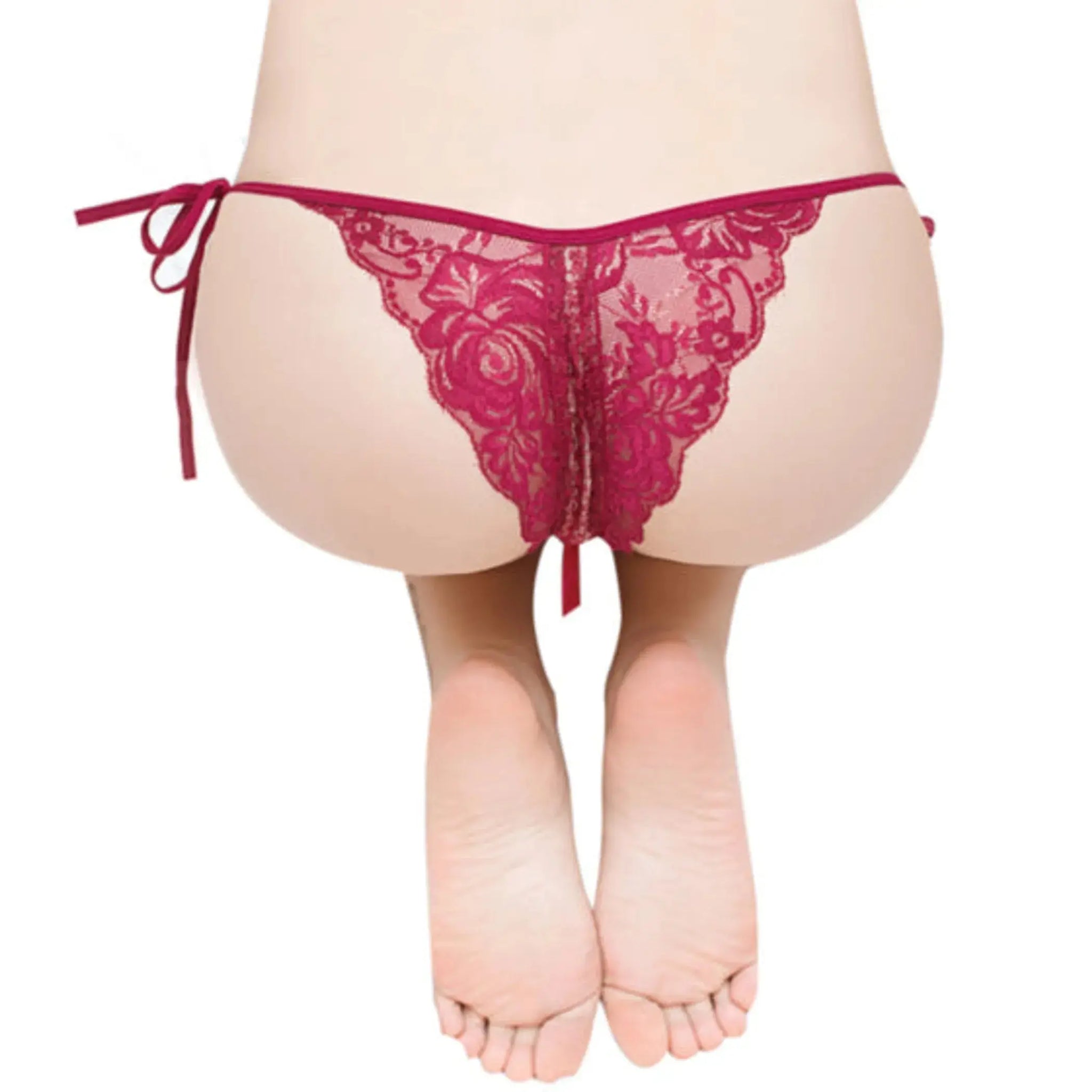 Erotic, Sheer, Crotchless Panties La Belle Fantastique