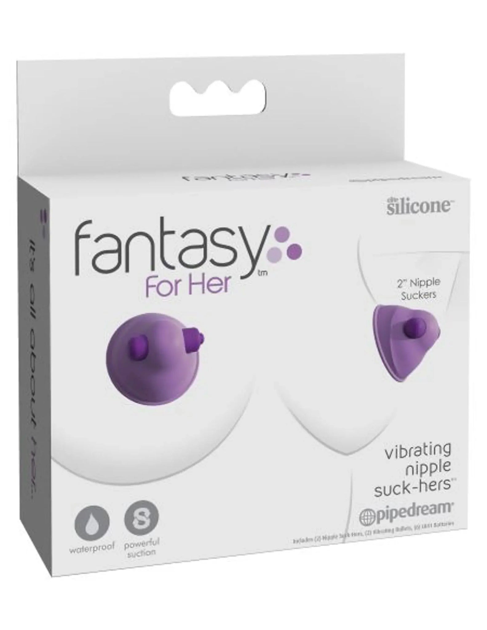 FANTASY FOR HER VIBRATING NIPPLE SUCK- HERS Pipedream Products