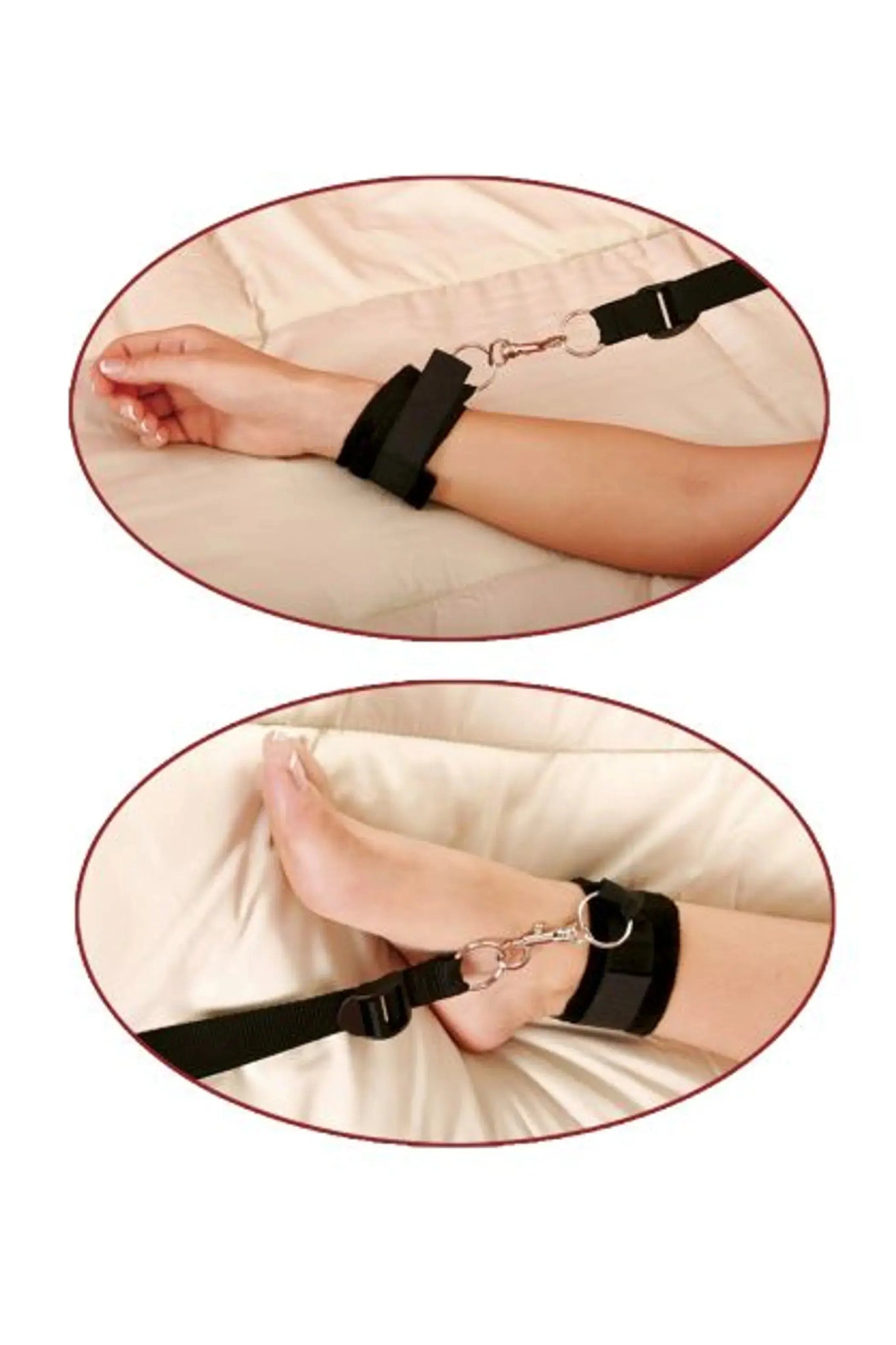FETISH FANTASY BED BINDINGS RESTRAINT KIT Pipedream Products