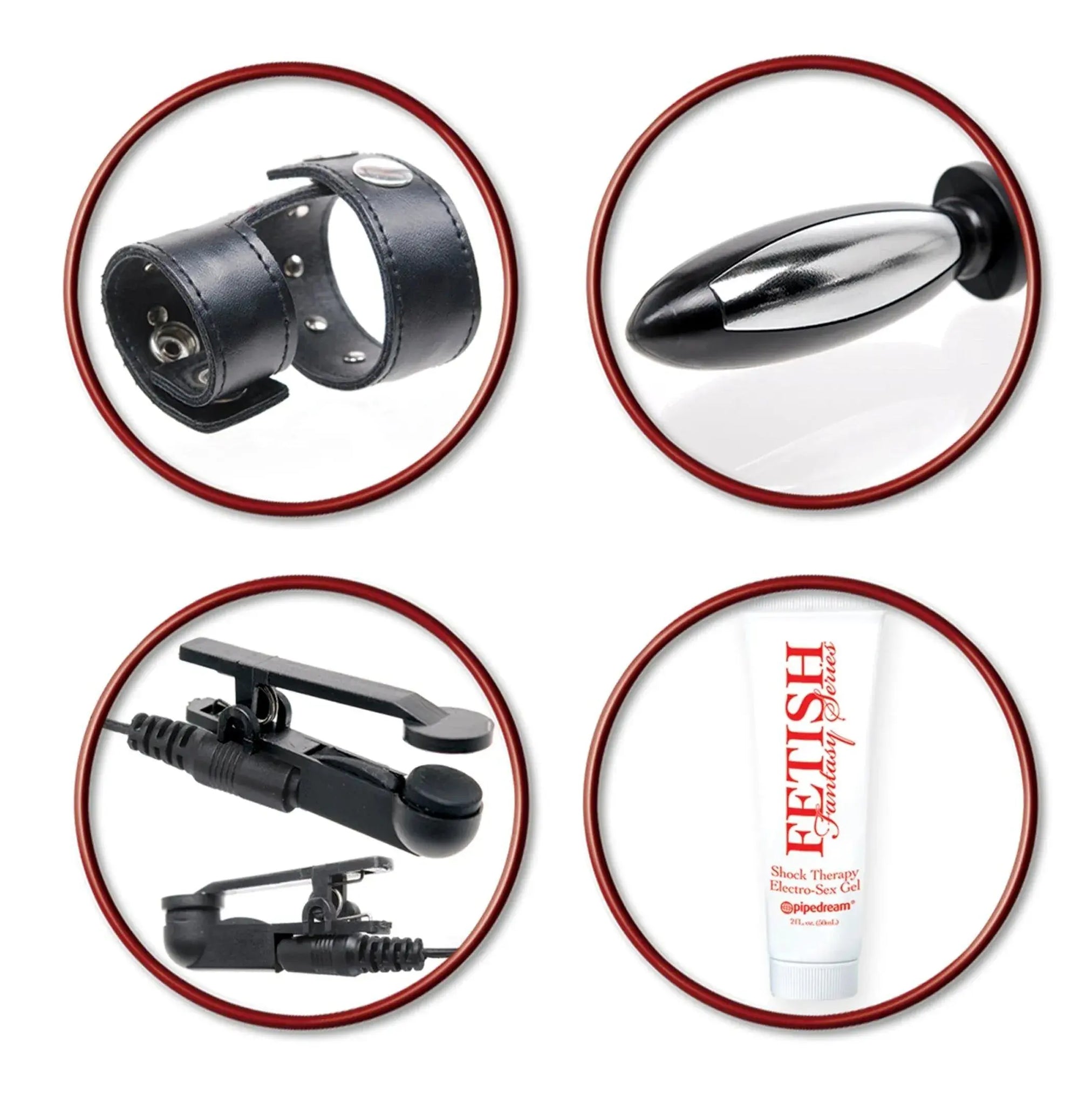 FETISH FANTASY DELUXE SHOCK THERAPY TRAVEL Pipedream Products