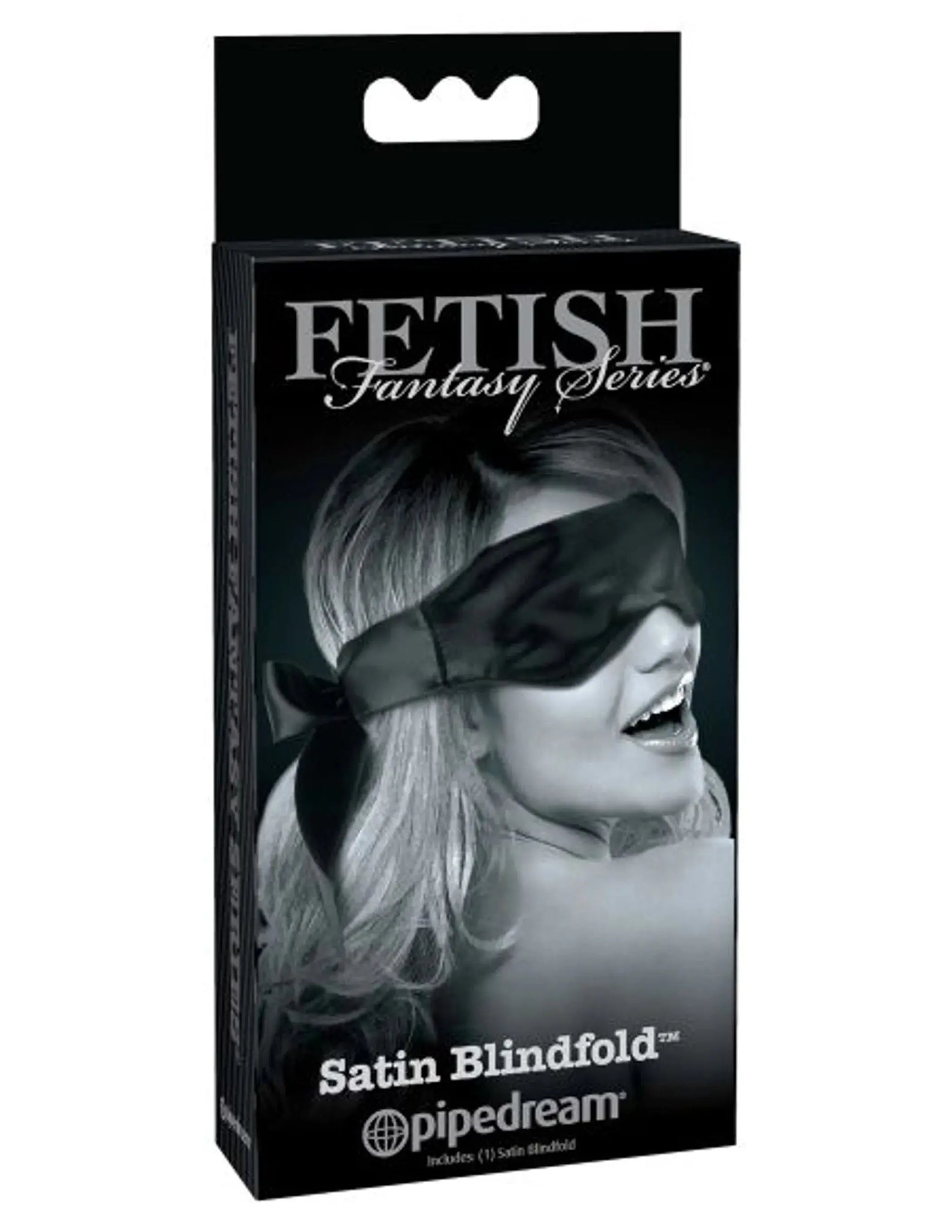 FETISH FANTASY LIMITED EDITION SATIN BLINDFOLD BLACK Pipedream Products