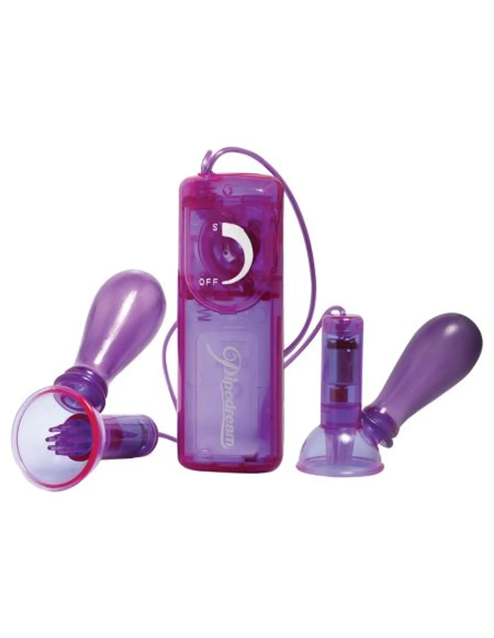 FETISH FANTASY NIPPLE PUMPS VIBRATING Pipedream Products