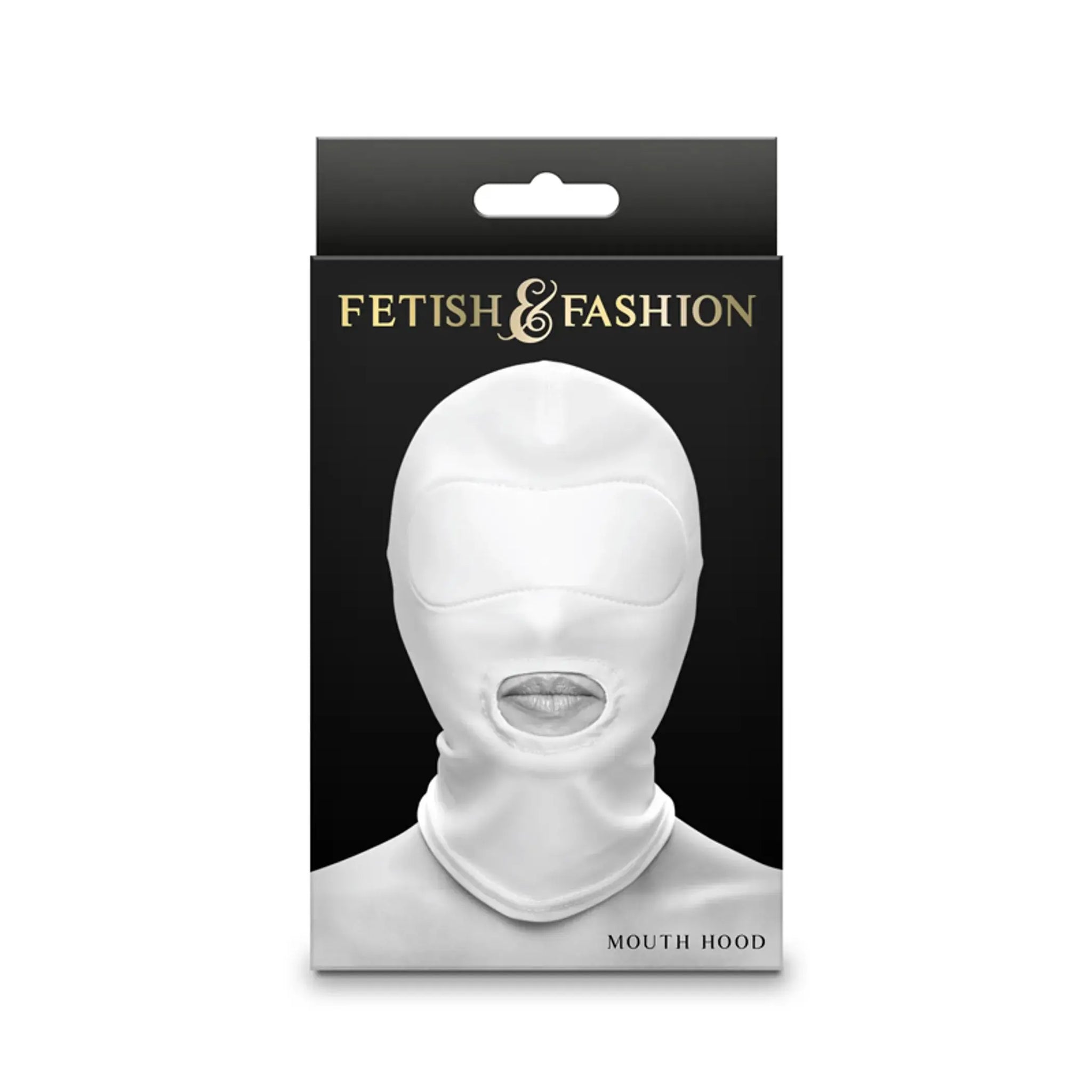 FETISH & FANTASY MOUTH HOOD WHITE NS Novelties