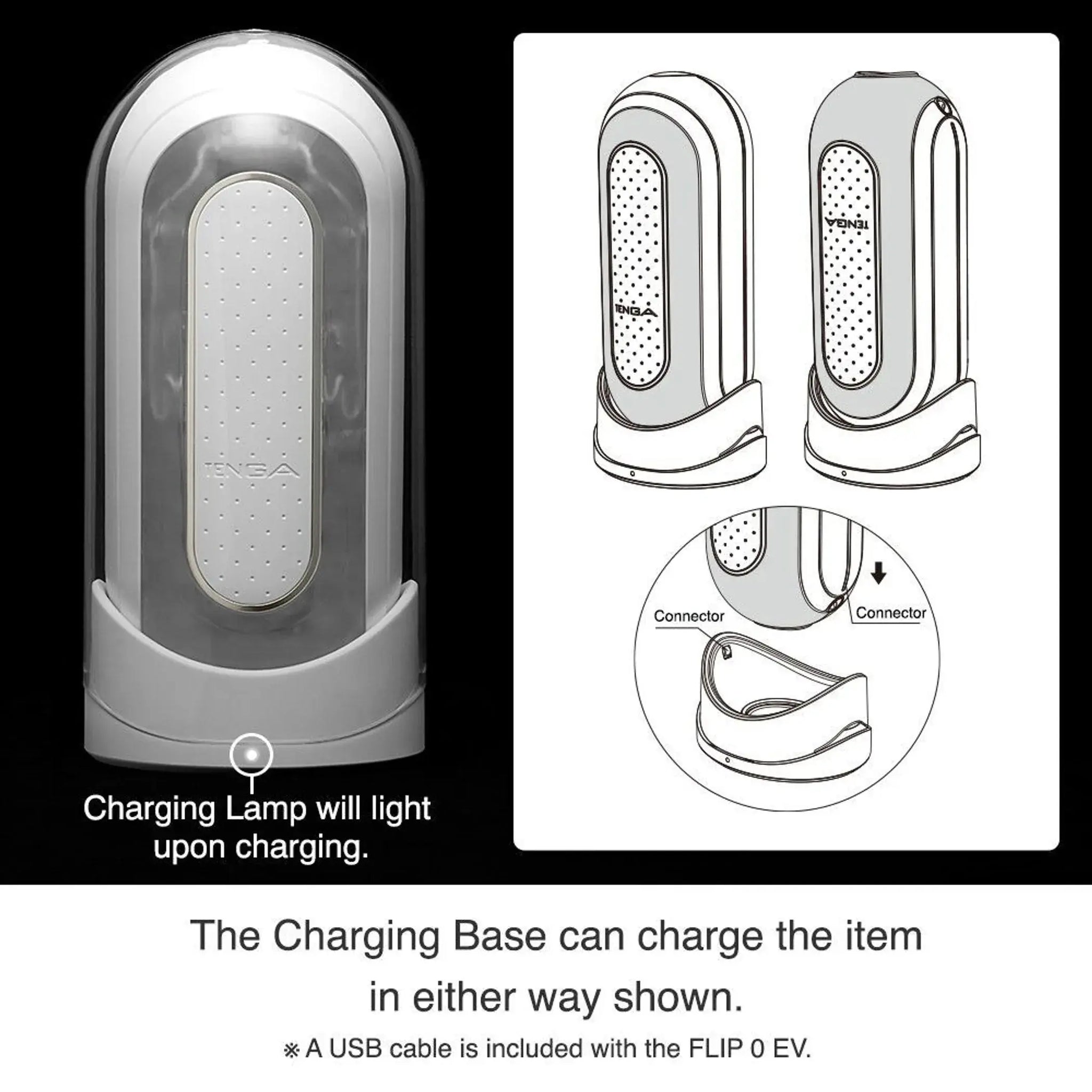 FLIP ZERO ELECTRONIC VIBRATION WHITE (NET) TENGA