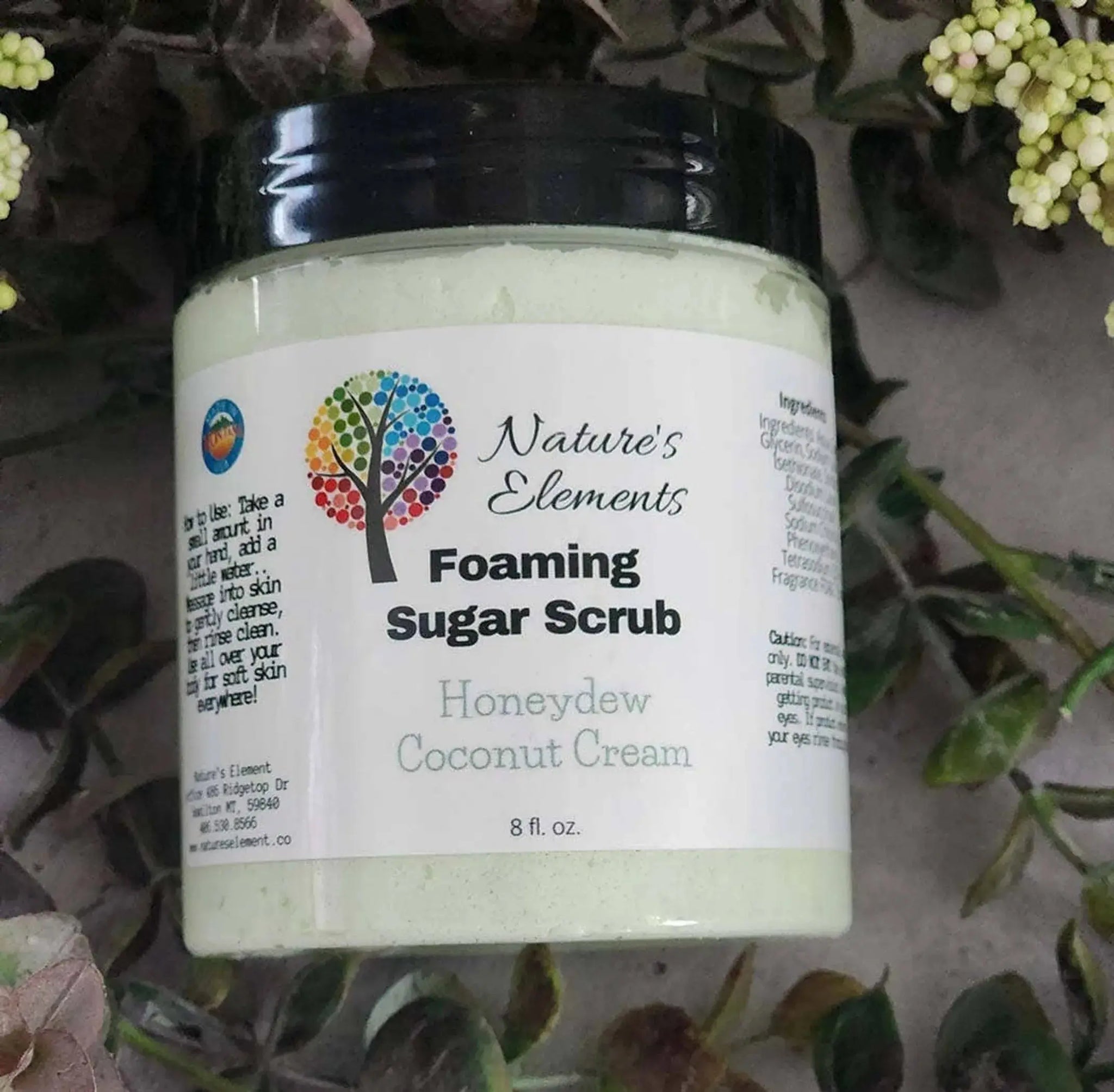 Foaming Sugar Scrub Natures Elements