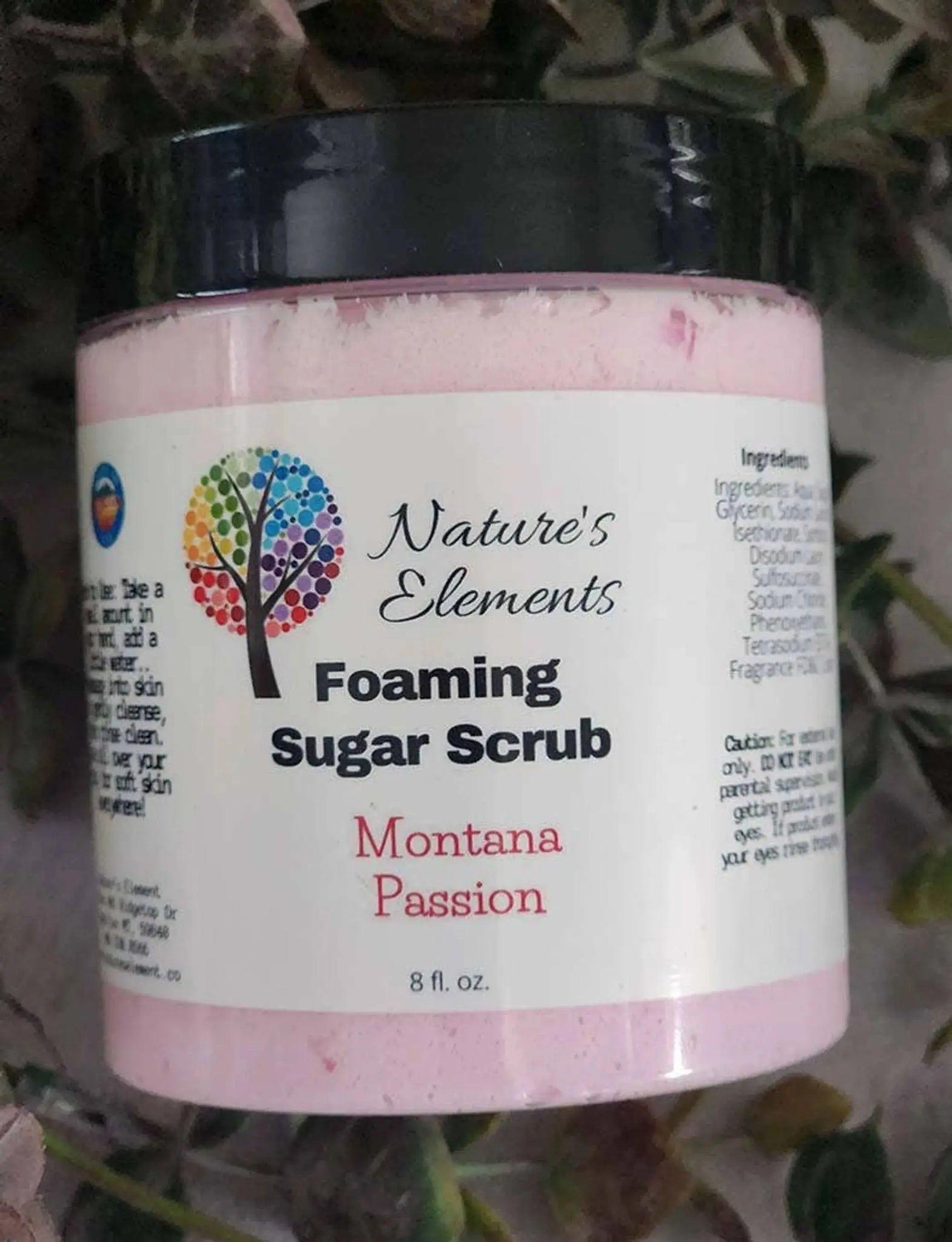 Foaming Sugar Scrub Natures Elements