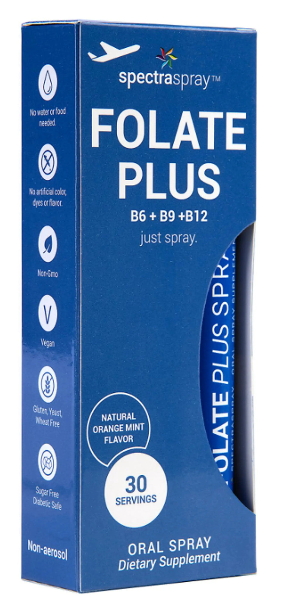 Folate Plus Oral Spray Vitamin by SpectraSpray SpectraSpray Global