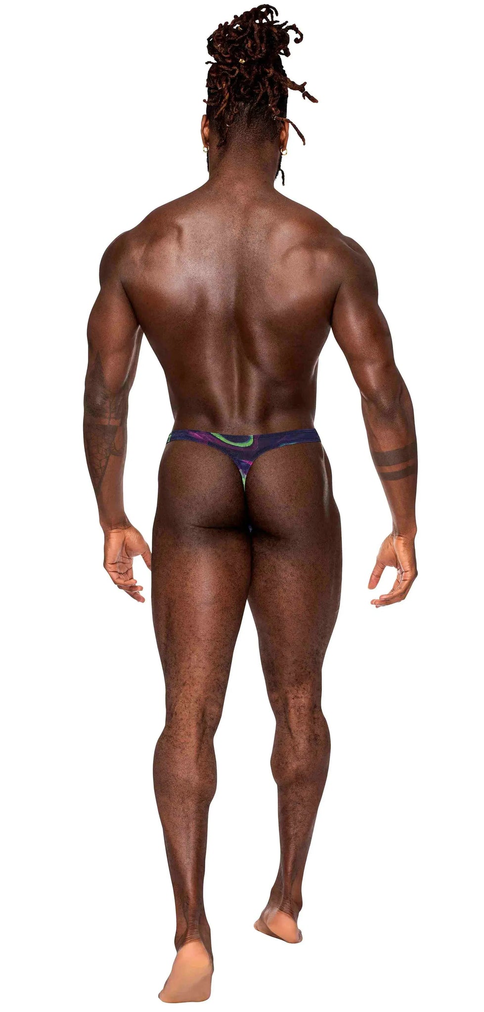 GALACTIC PRINT BONG THONG Male Power Lingerie