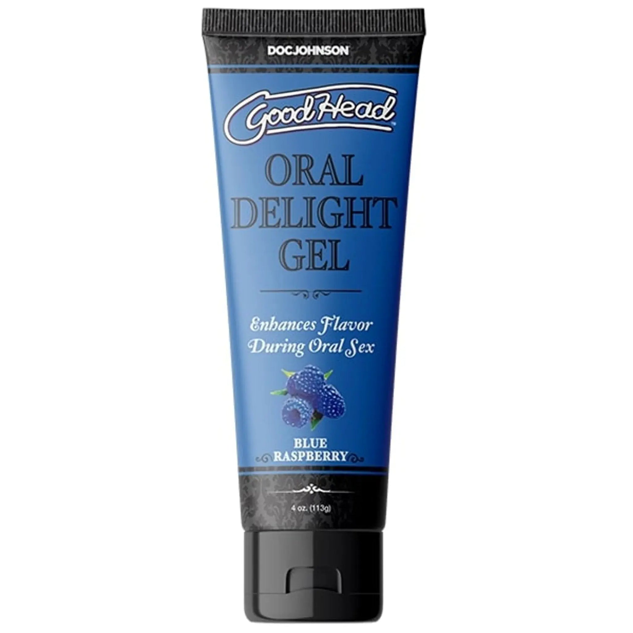 GOODHEAD ORAL DELIGHT GEL 4 OZ BLUE RASPBERRY Doc Johnson Novelties