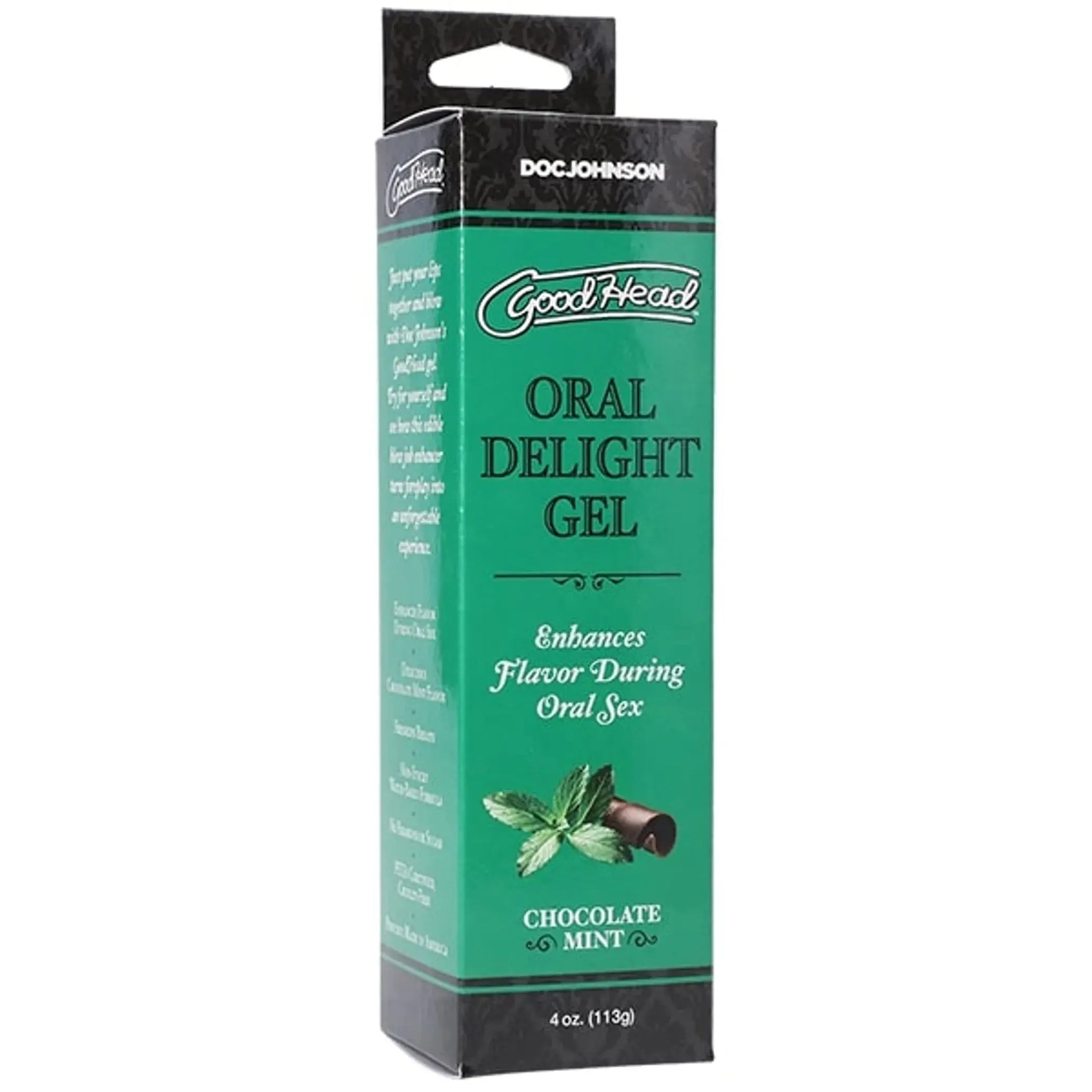 GOODHEAD ORAL DELIGHT GEL 4 OZ CHOCOLATE Doc Johnson Novelties