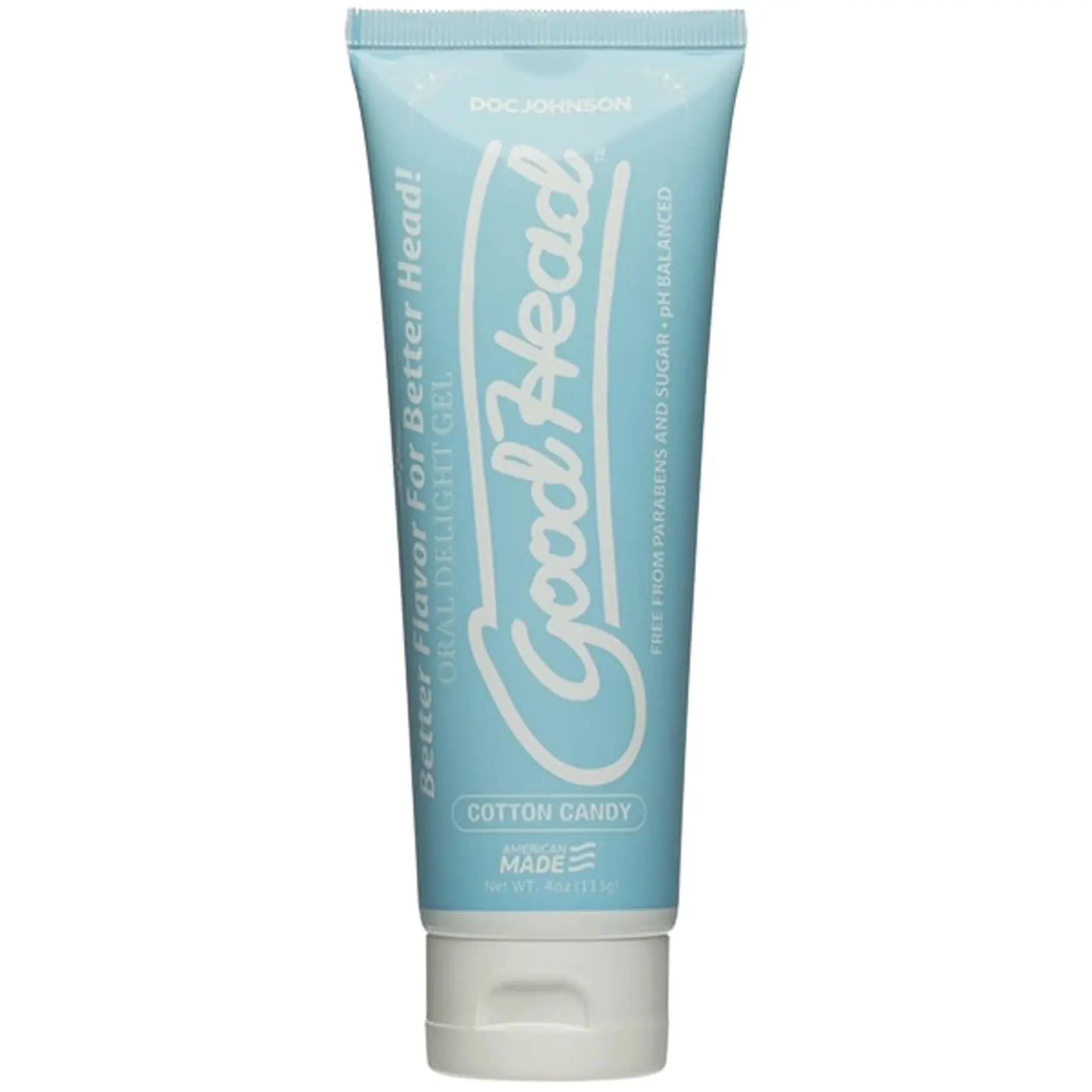 GOODHEAD ORAL DELIGHT GEL 4 OZ COTTON CANDY (BULK) Doc Johnson Novelties