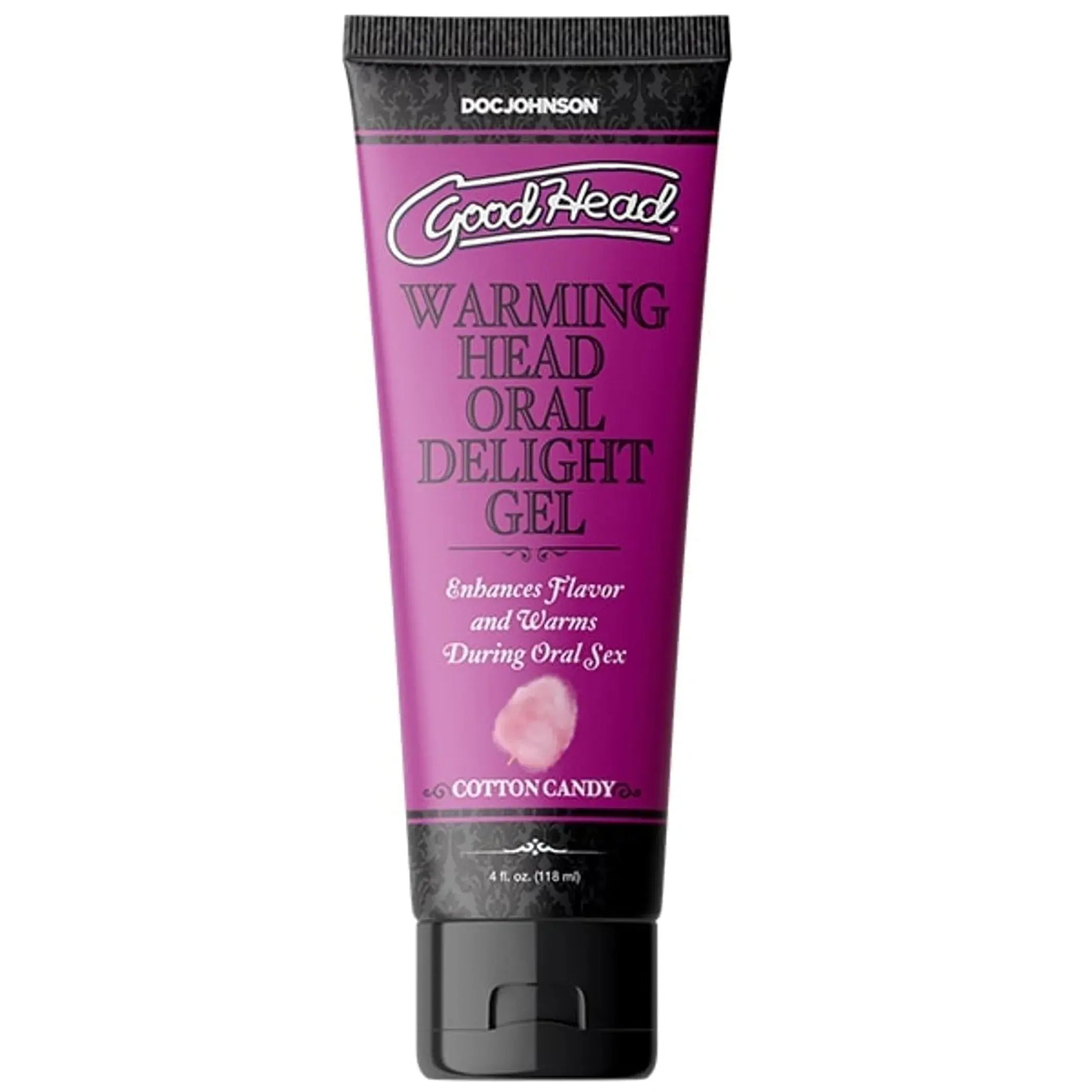 GOODHEAD WARMING ORAL DELIGHT GEL COTTON CANDY 4 OZ Doc Johnson Novelties