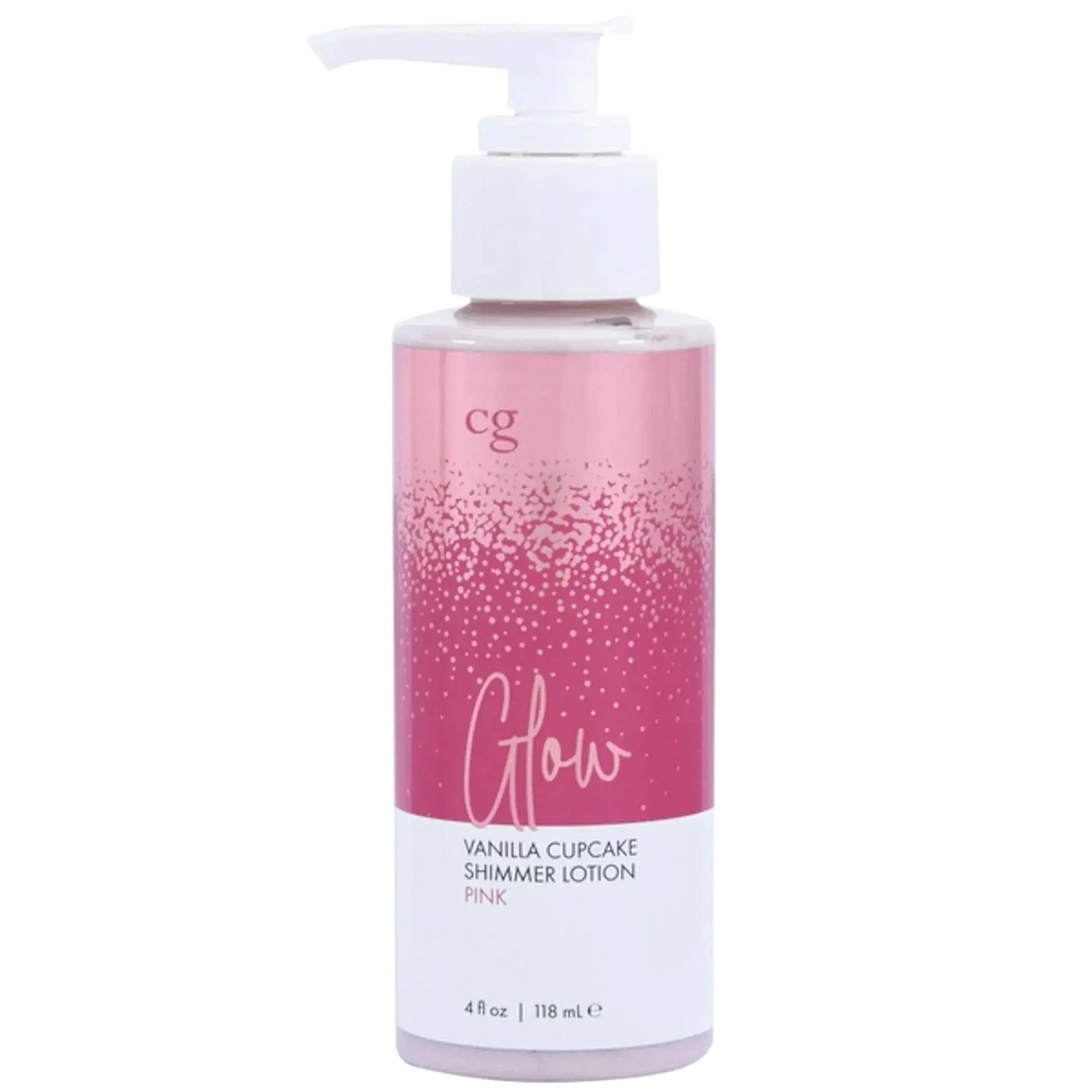 GLOW VANILLA CUPCAKE SHIMMER LOTION PINK 4 FL OZ Classic Brands