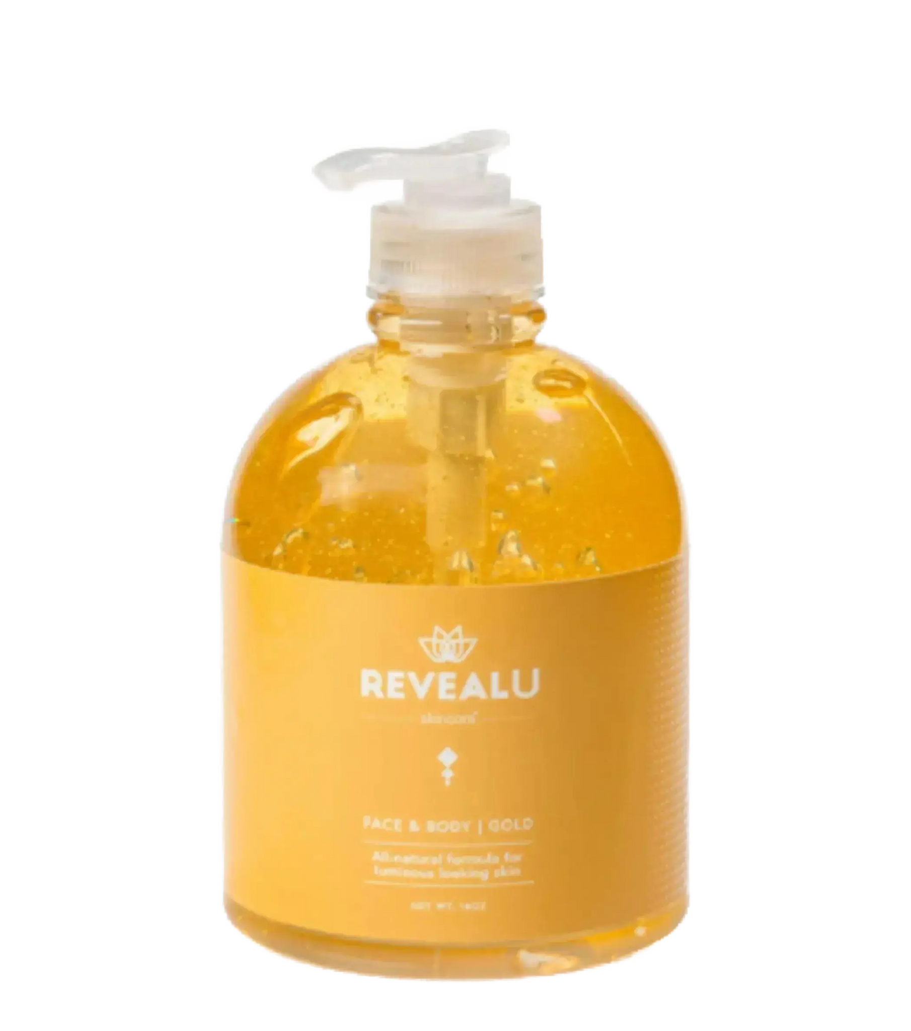 Gold - Face & Body Gel (Professional) 16 oz Revealu Skincare