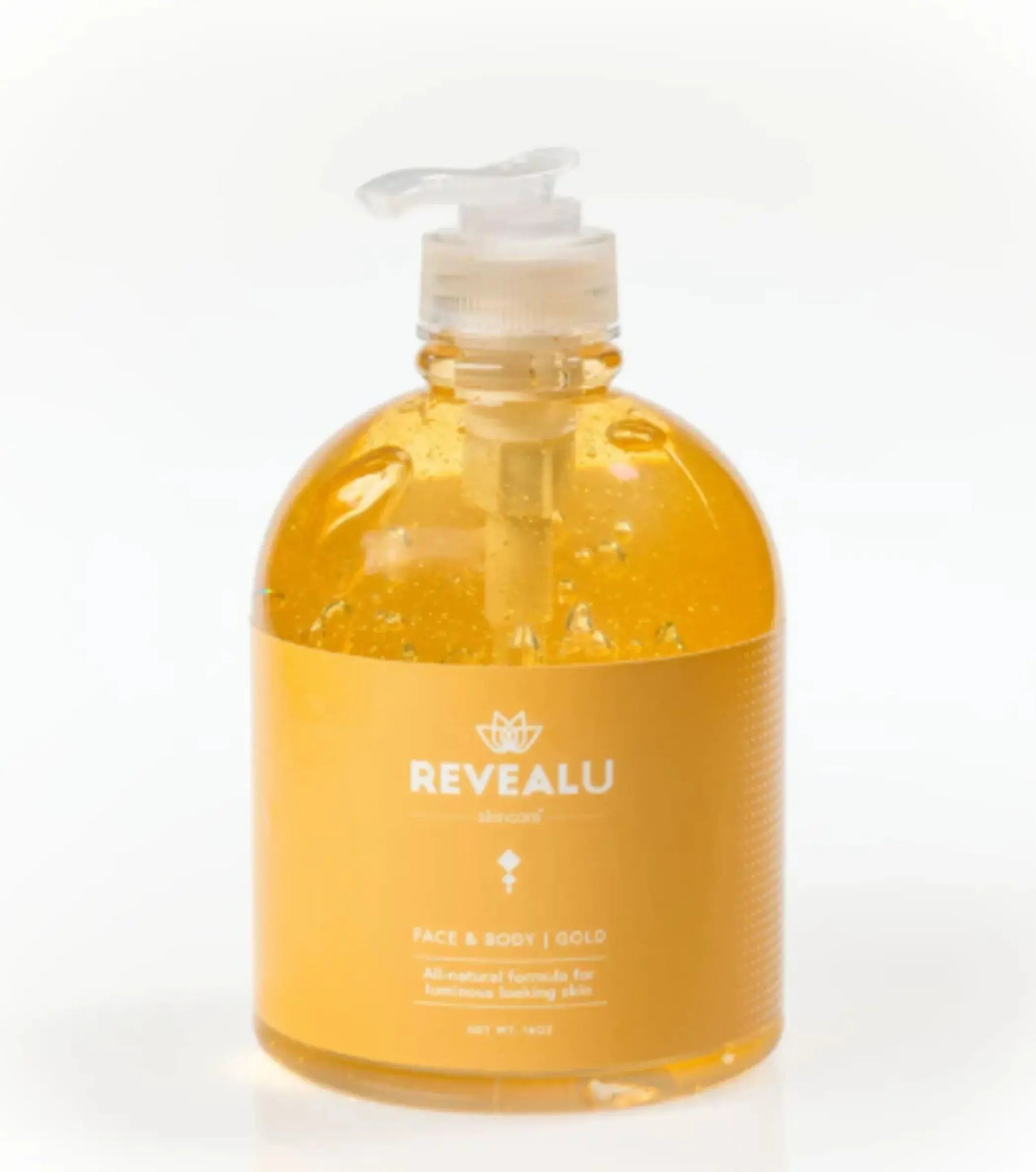 Gold - Face & Body Gel (Professional) 16 oz Revealu Skincare