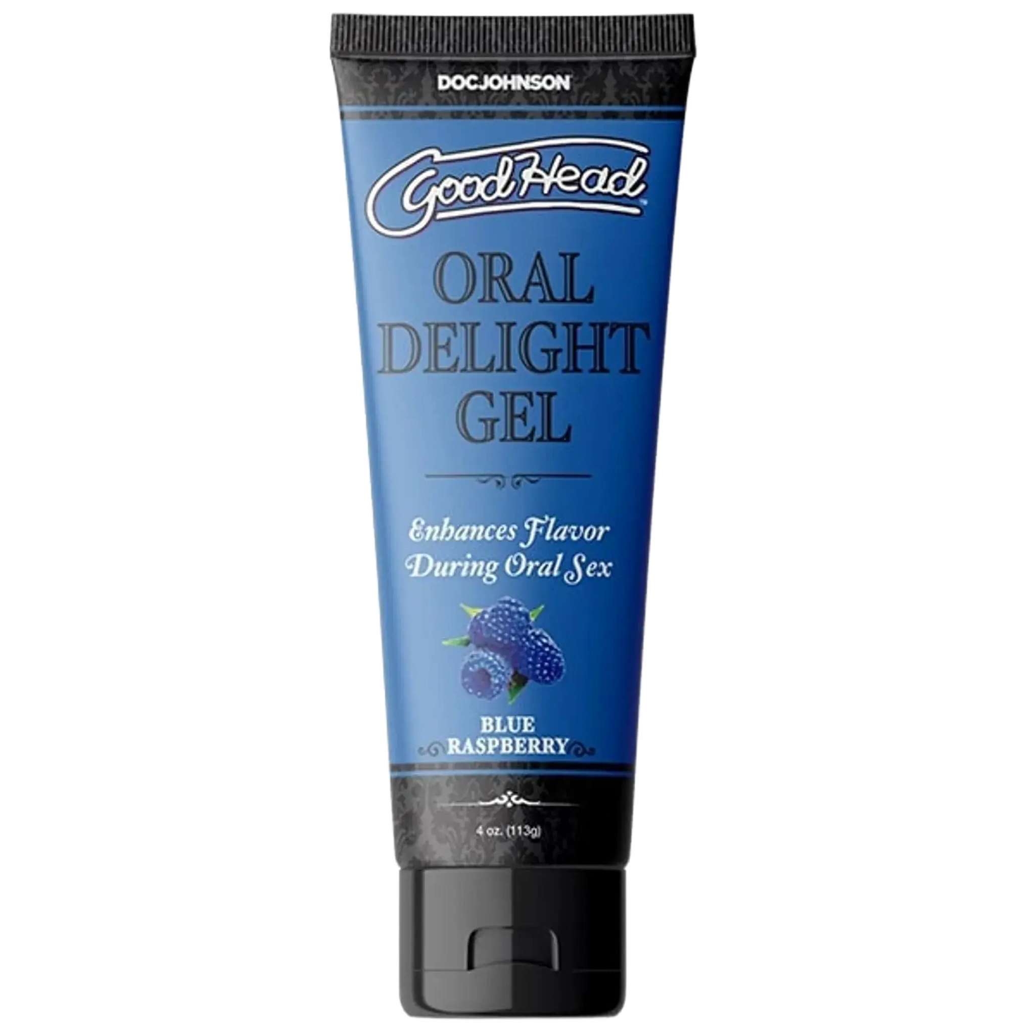 GOODHEAD ORAL DELIGHT GEL 4 OZ BLUE RASPBERRY Doc Johnson Novelties