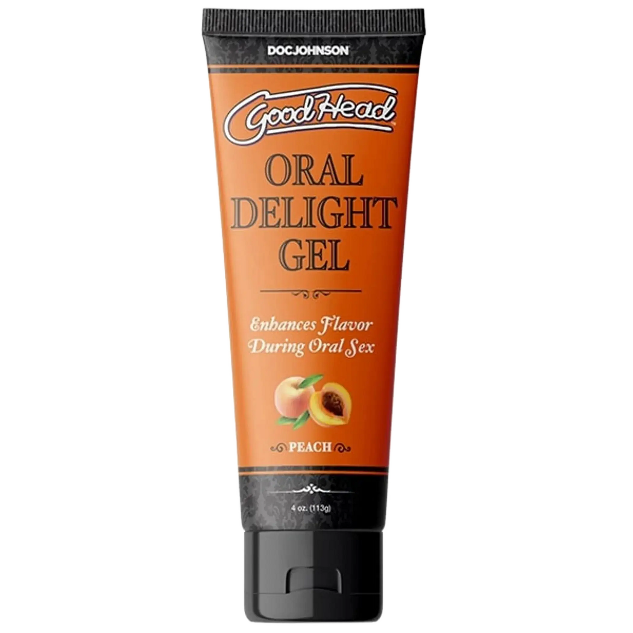GOODHEAD ORAL DELIGHT GEL 4 OZ PEACH Doc Johnson Novelties