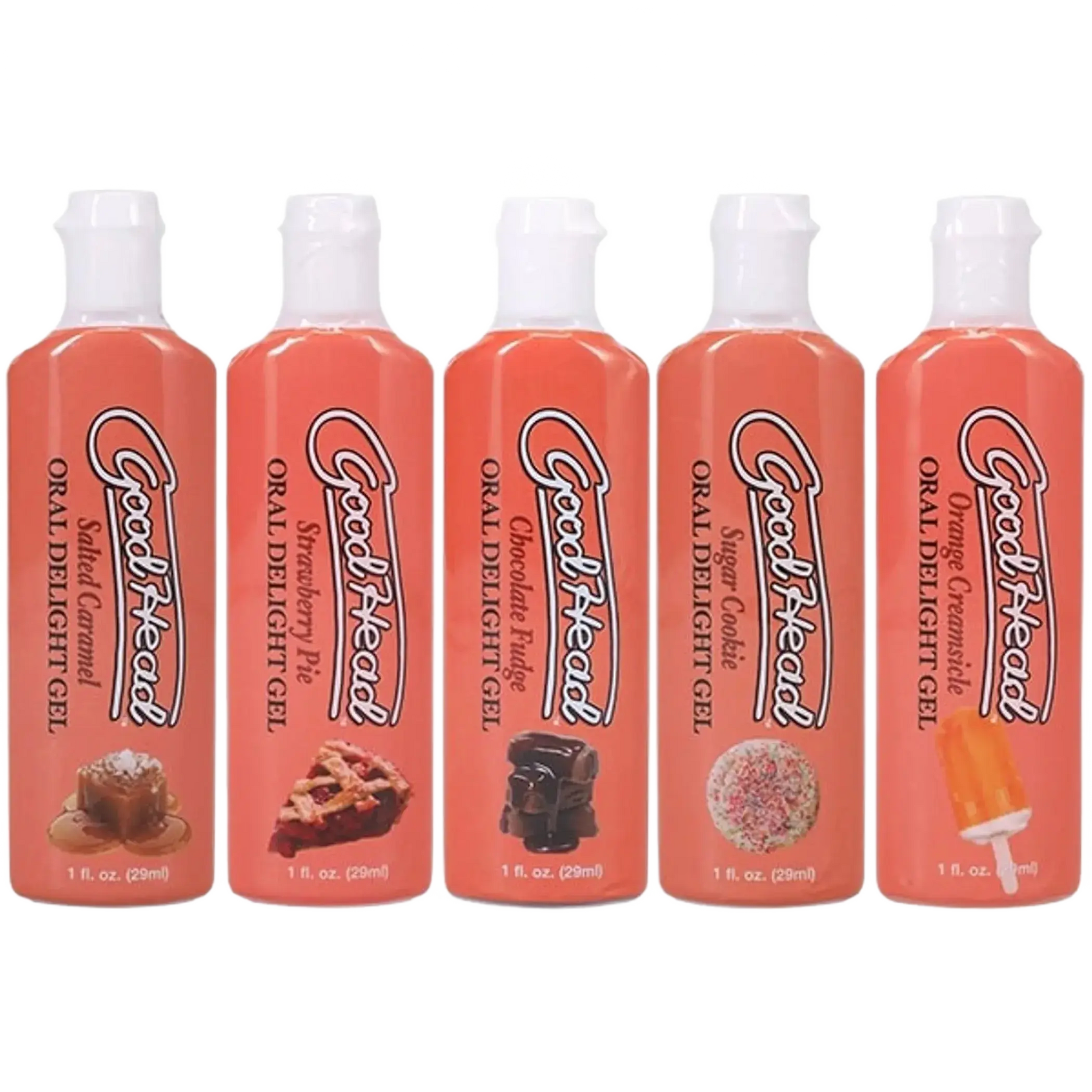 GOODHEAD ORAL DELIGHT GEL 5 PK DESSERTS Doc Johnson Novelties