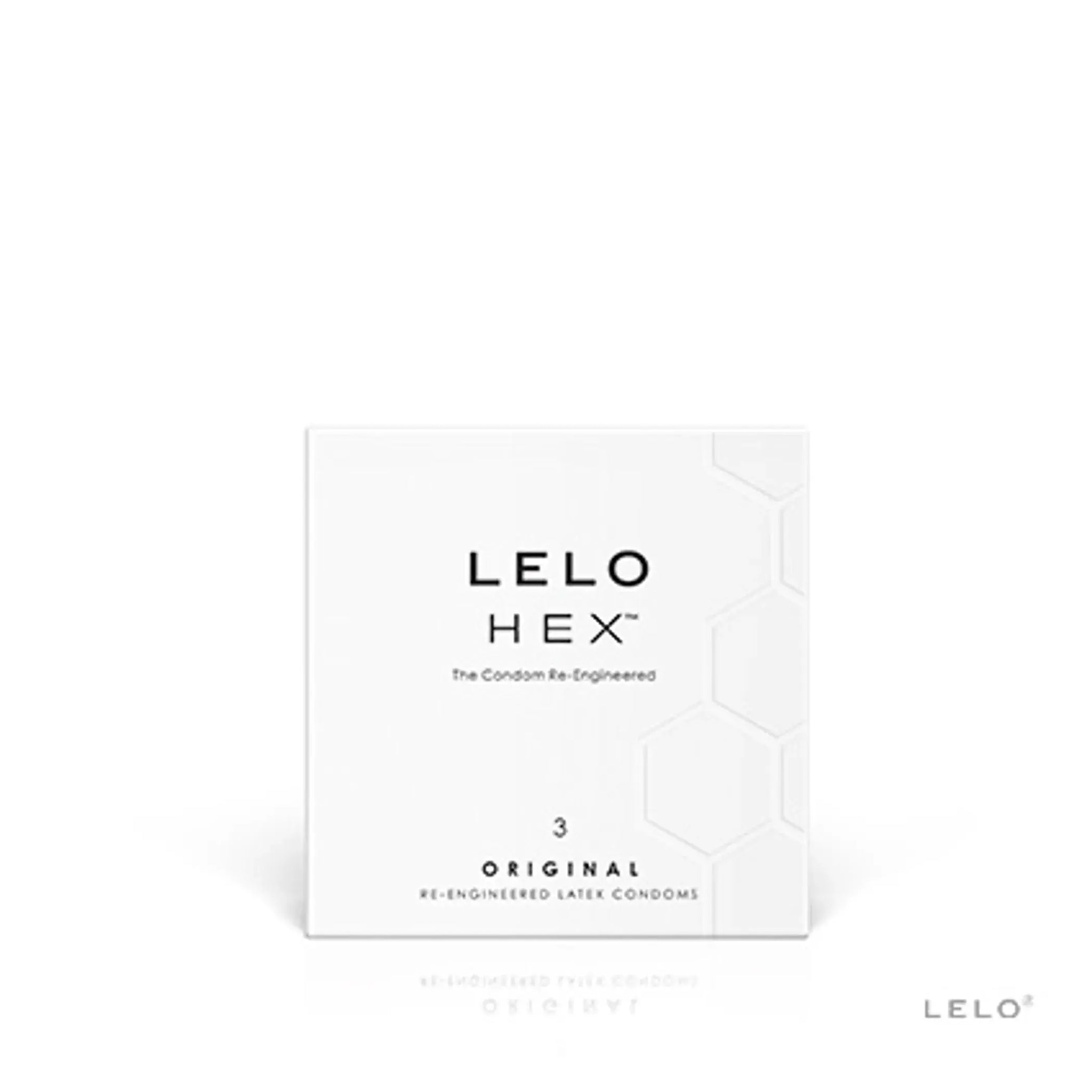 HEX ORIGINAL CONDOM 3PK (NET) Lelo