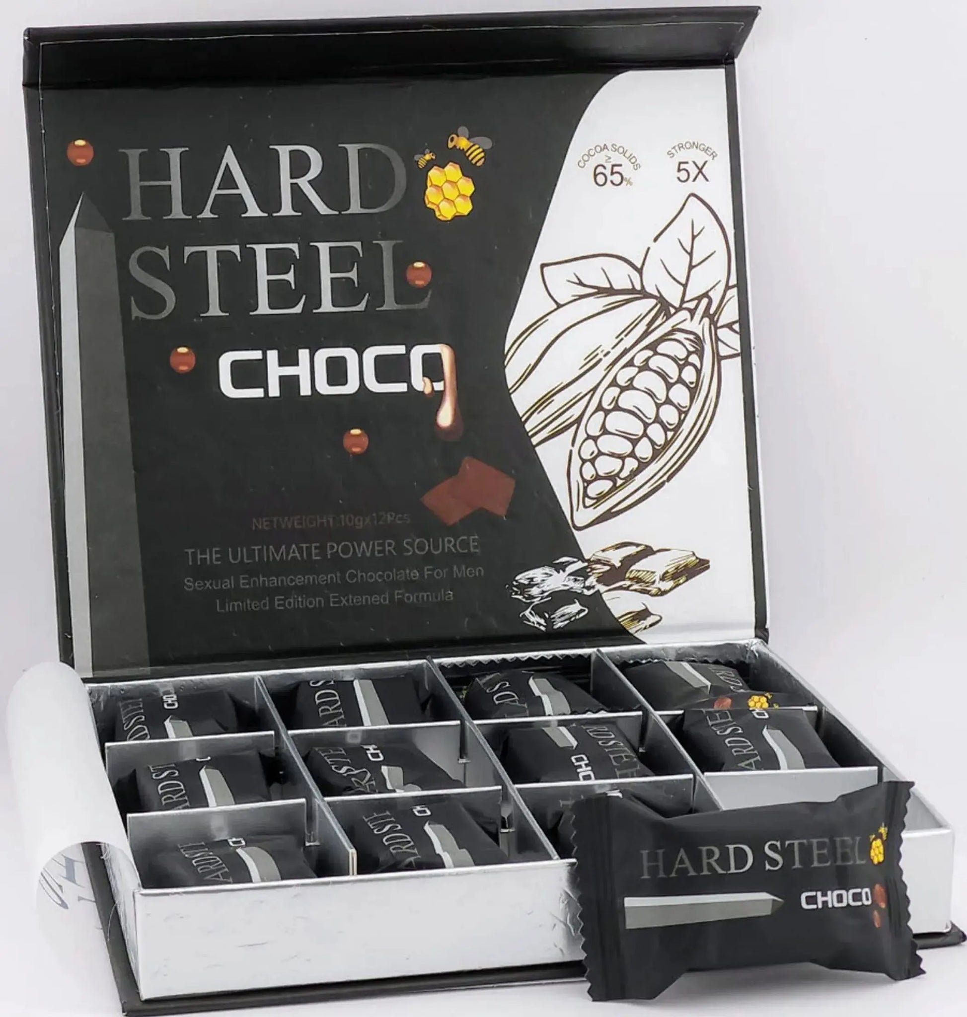 Hard Steel Sexual Enhancement Chocolate Supercore Products Group