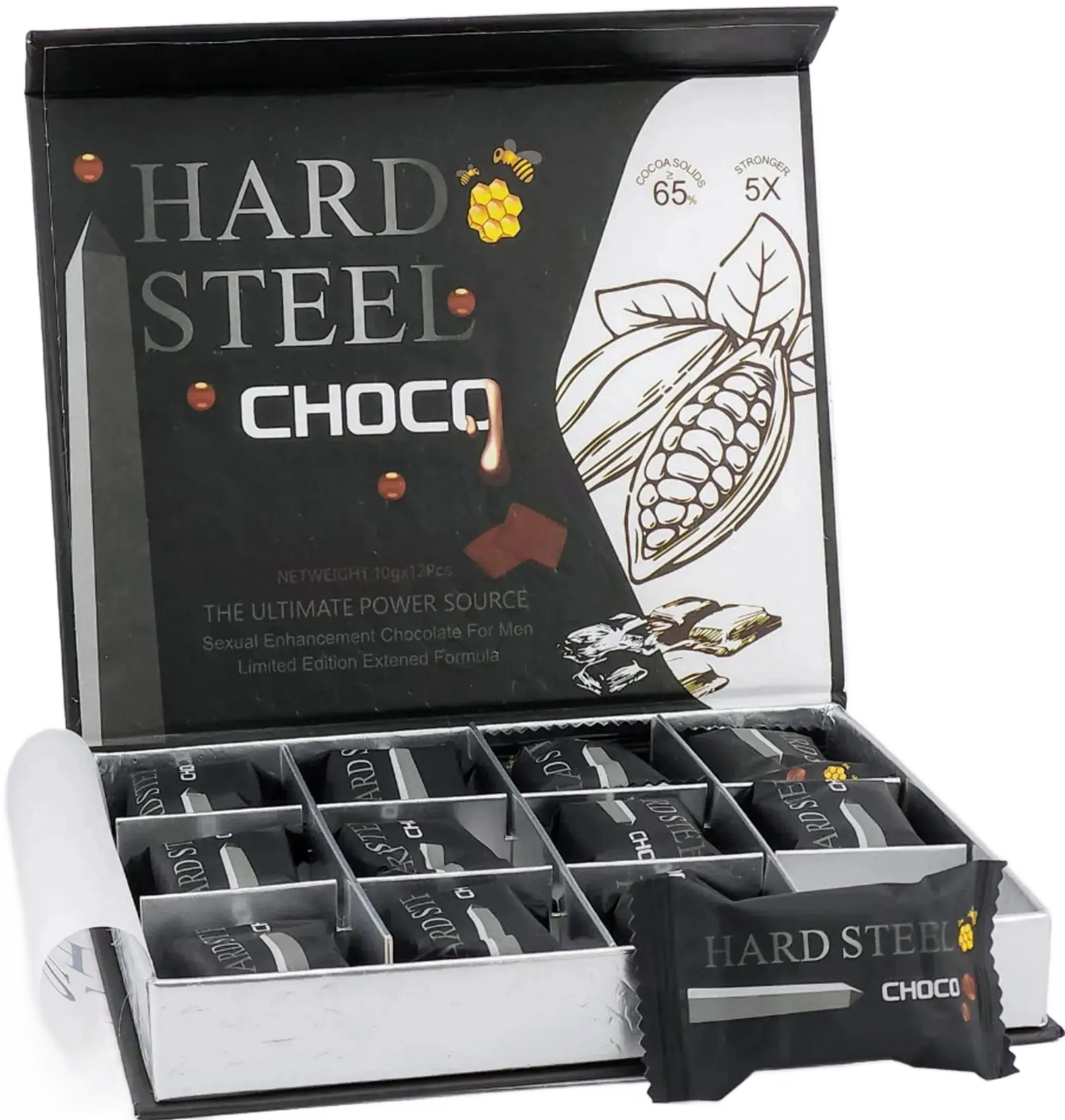Hard Steel Sexual Enhancement Chocolate Supercore Products Group
