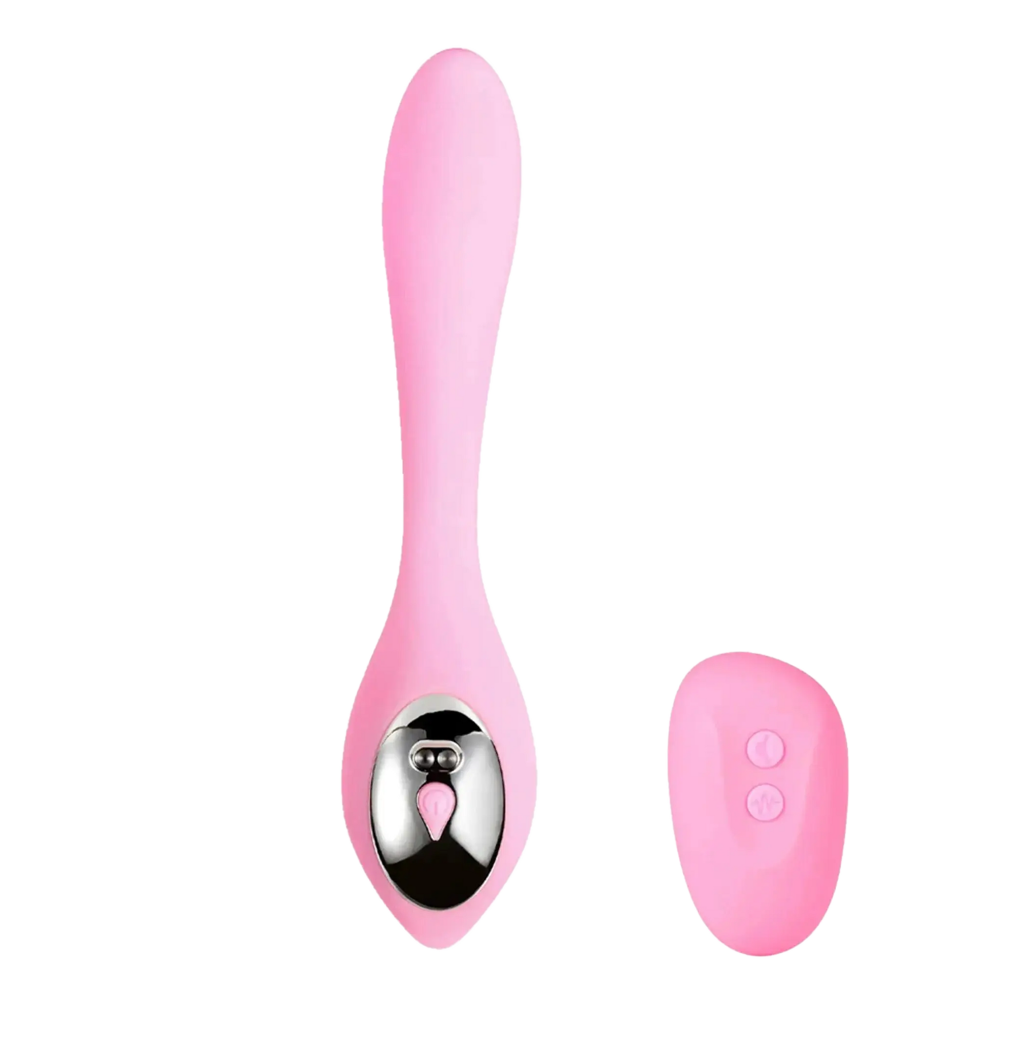 HARMONIE PINK BENDABLE DUAL VIBRATOR W/ REMOTE CONTROL Maia Toys