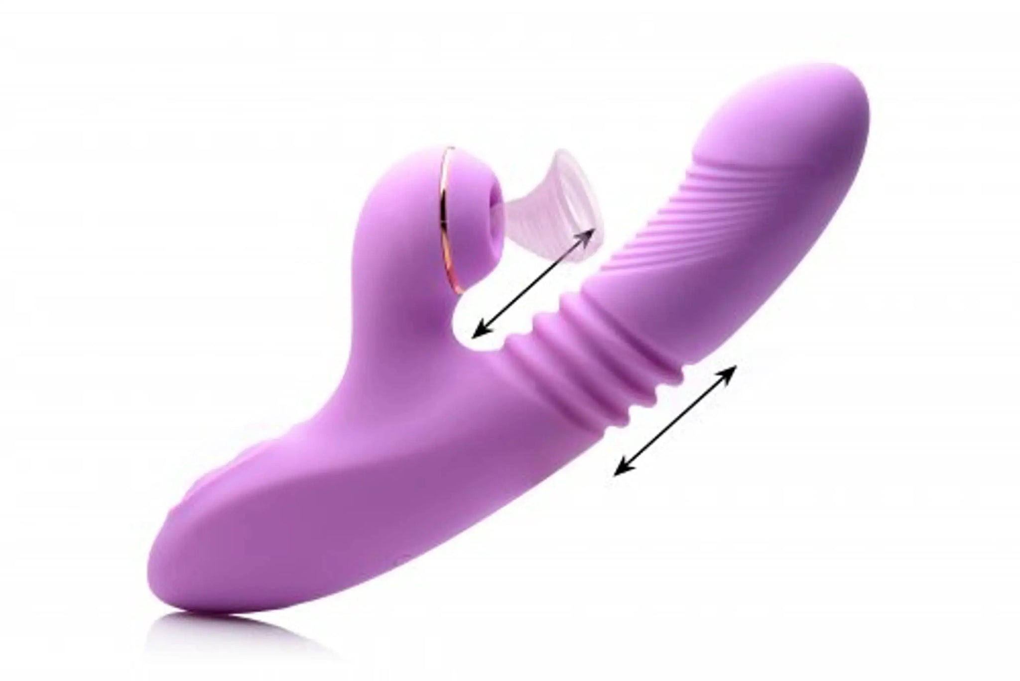 INMI SHEGASM PRO-THRUST THRUSTING SUCTION RABBIT XR Brands