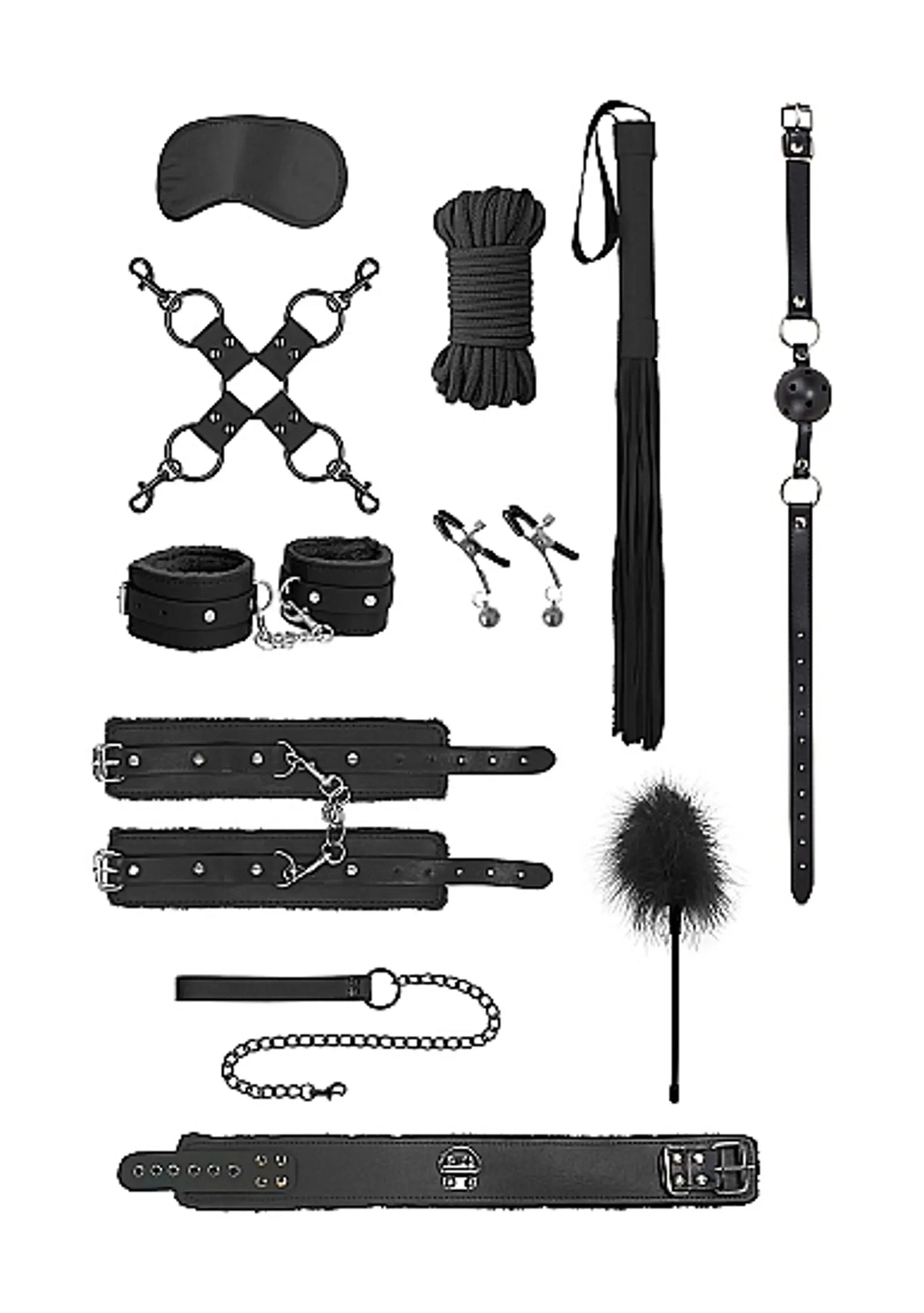 INTERMEDIATE BONDAGE KIT BLACK SHOTS AMERICA