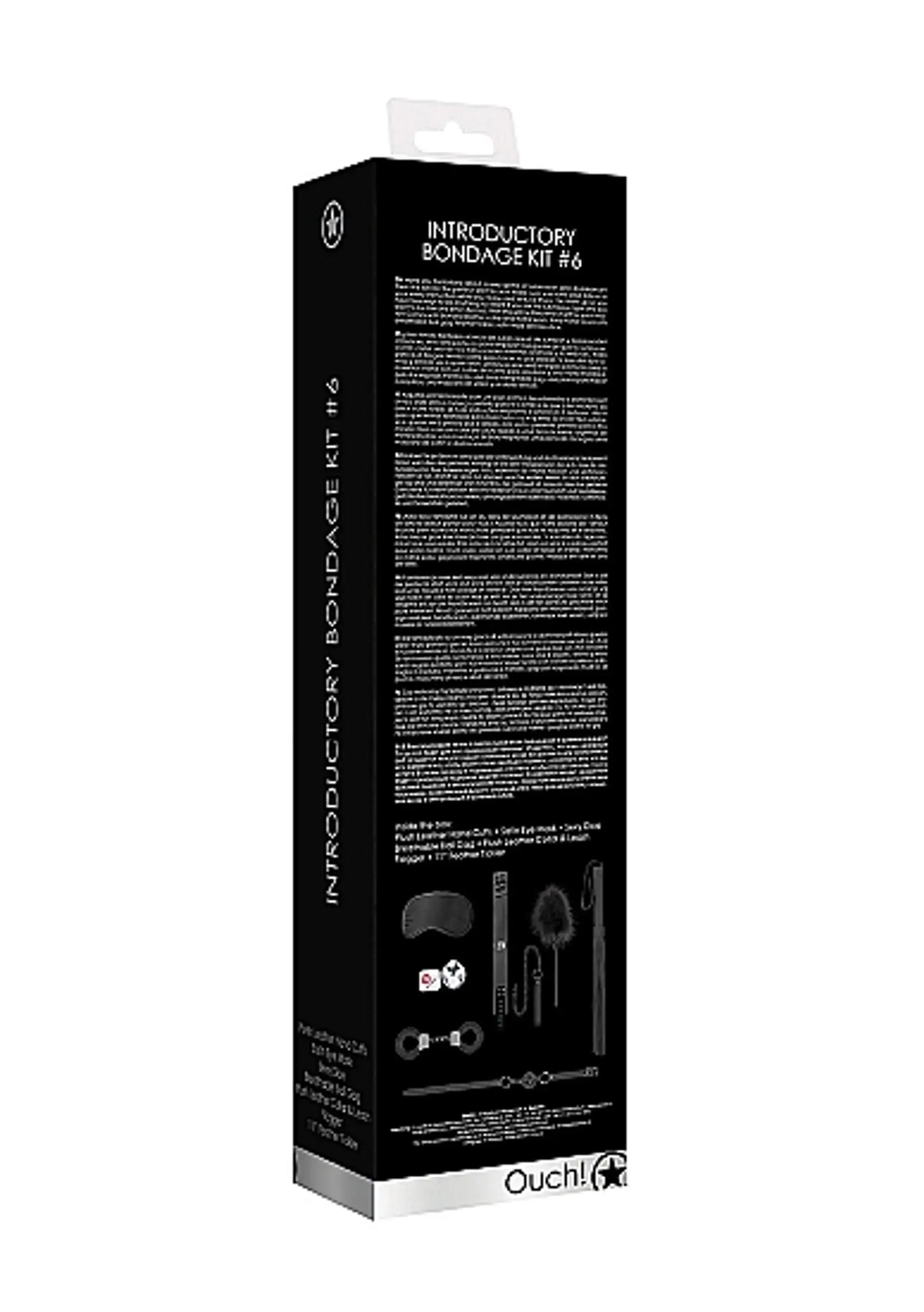 INTRODUCTORY BONDAGE KIT #6 BLK SHOTS AMERICA