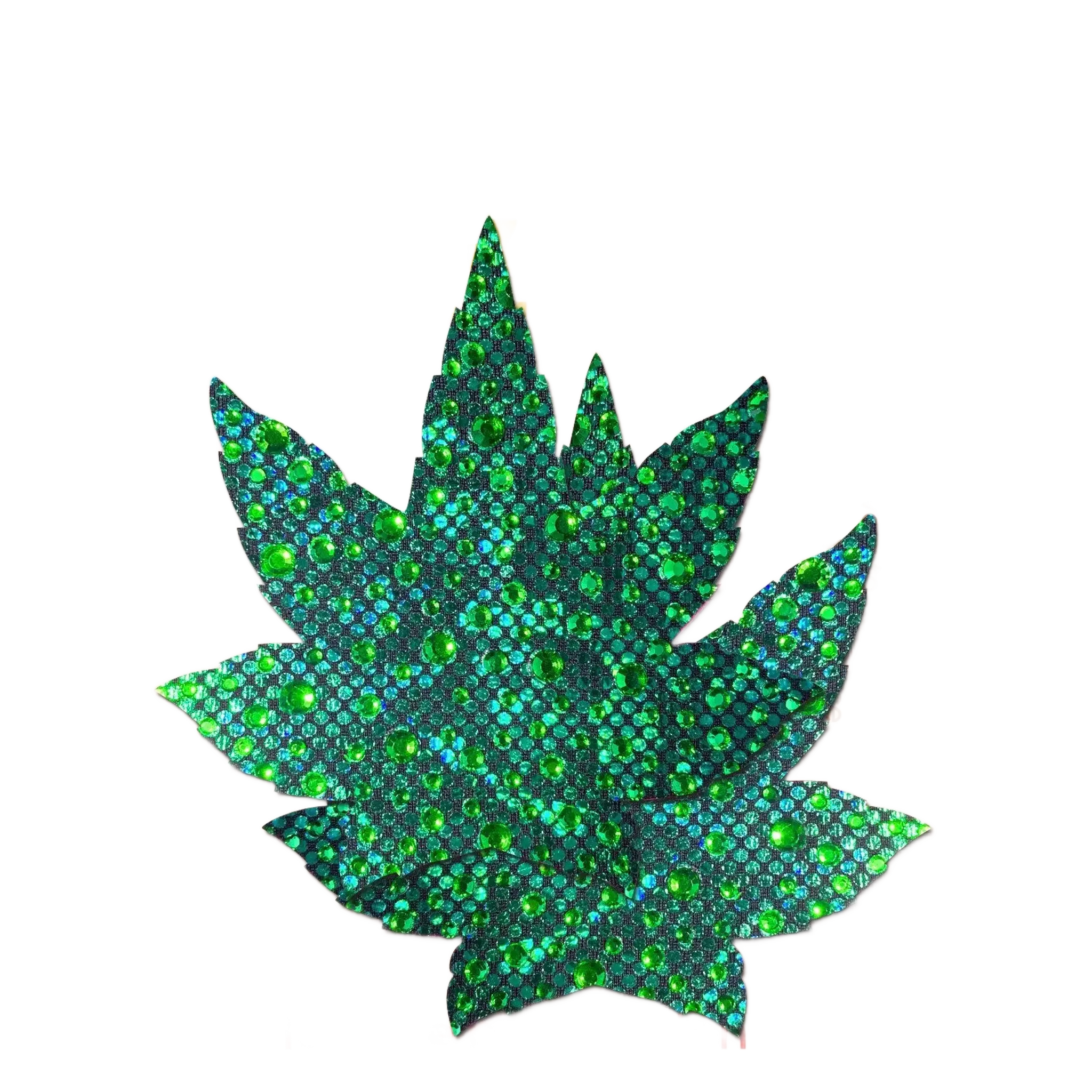 PASTEASE INDICA POT LEAF CRYSTAL GREEN WEED NIPPLE PASTIES Pastease