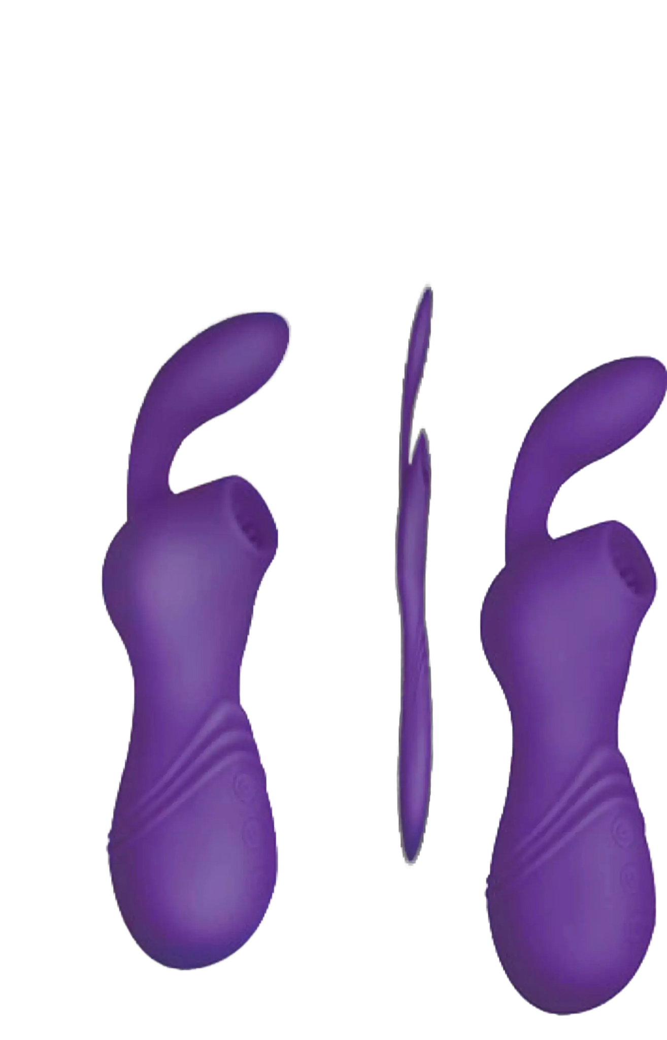 INFINITT SUCTION MASSAGER TWO PURPLE Nasstoys