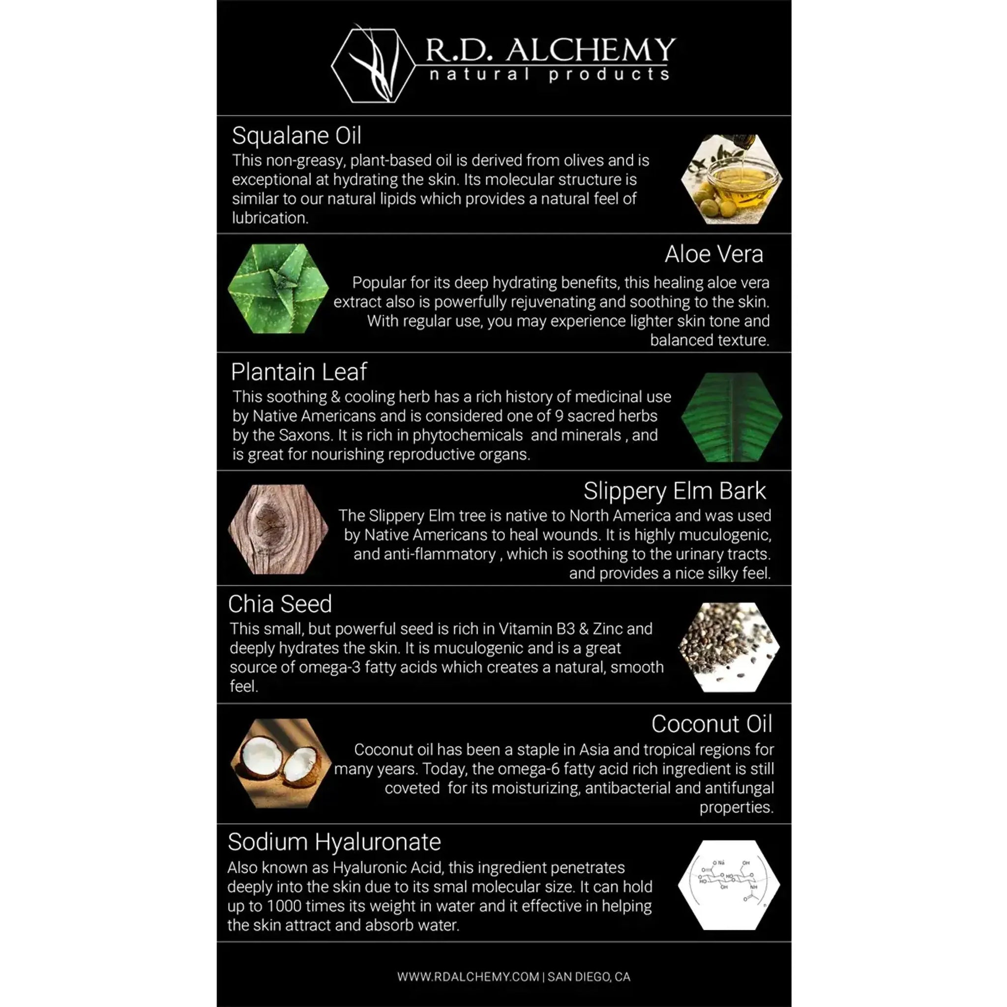 Intimate Lubricant - All Skin Types R.D. Alchemy Natural Products