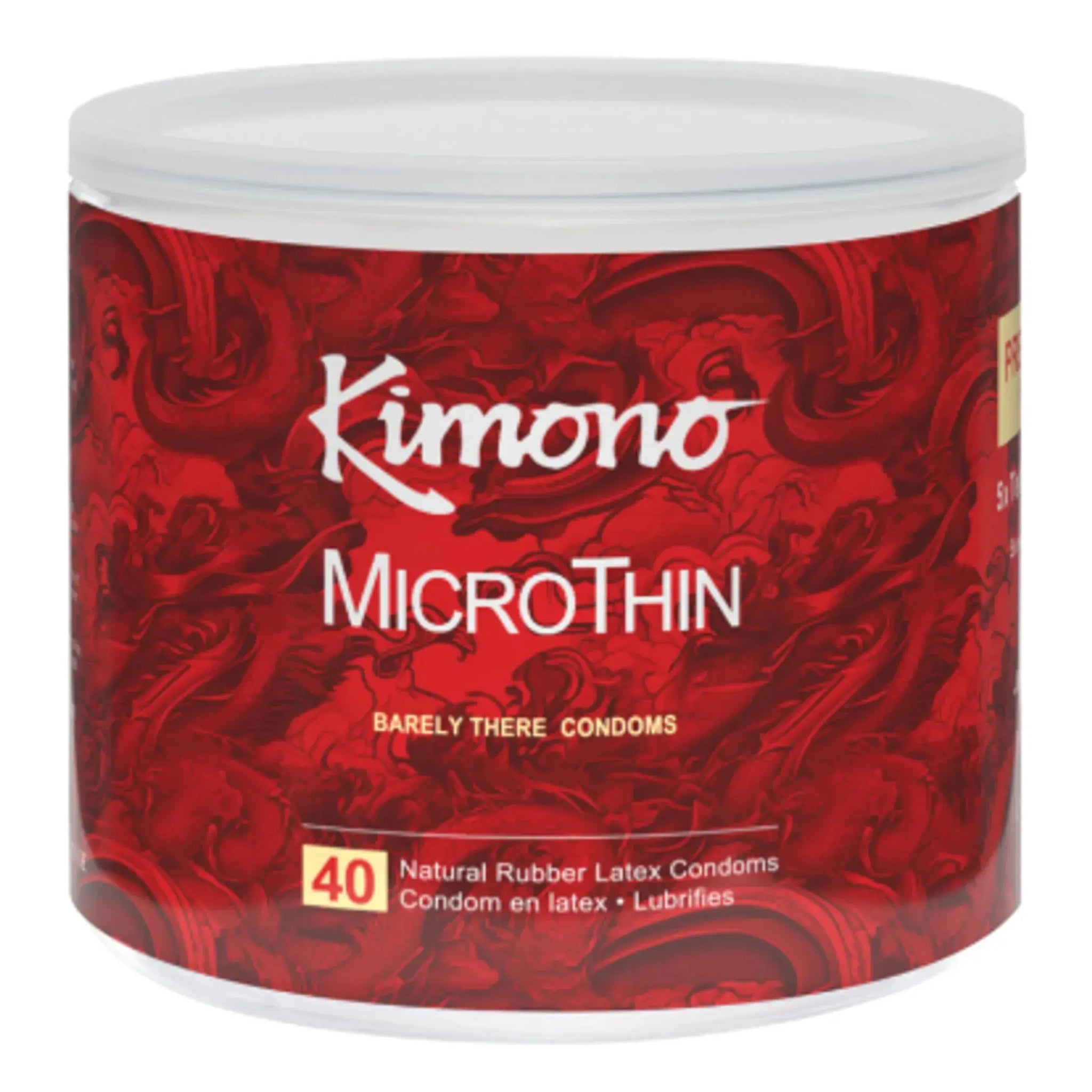 KIMONO MICROTHIN ULTRA THIN 40 CT FISHBOWL Paradise Products