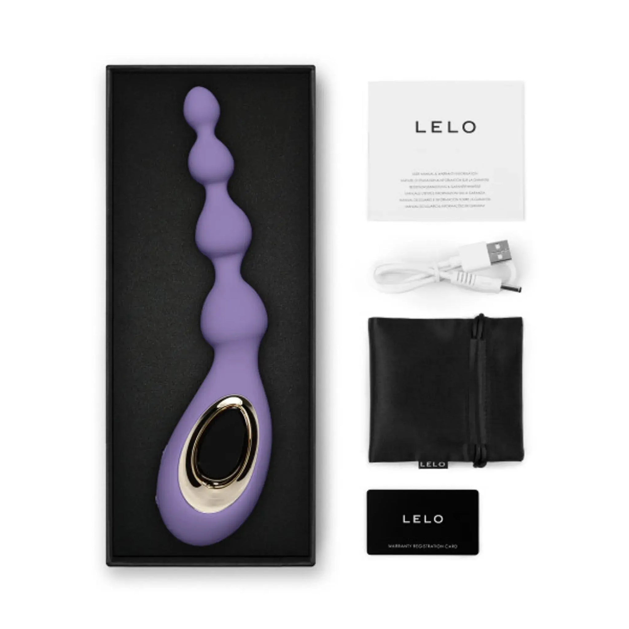 LELO SORAYA BEADS VIOLET DUSK (NET) Lelo