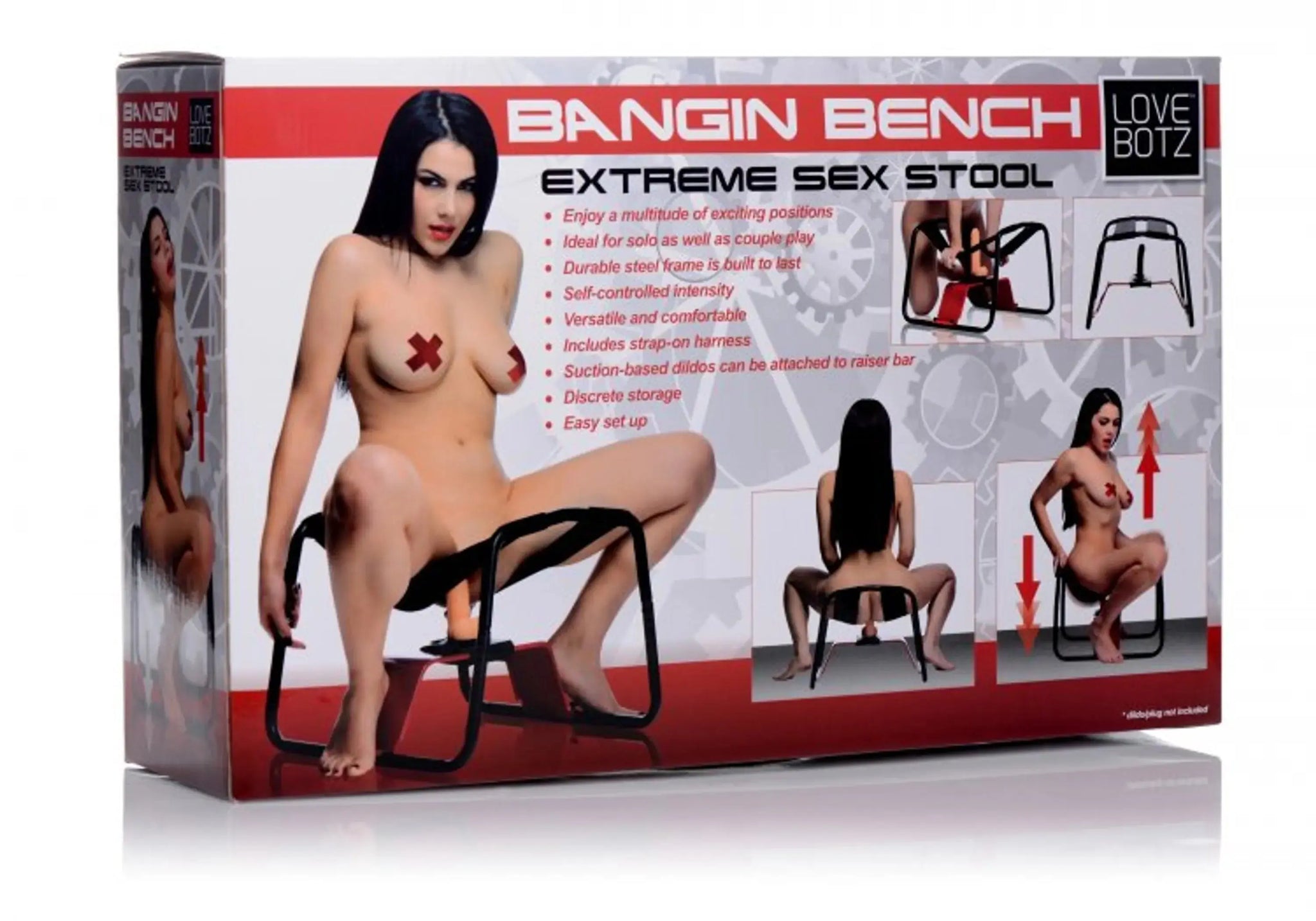 LOVEBOTZ BANGIN BENCH EXTREME SEX STOOL XR Brands