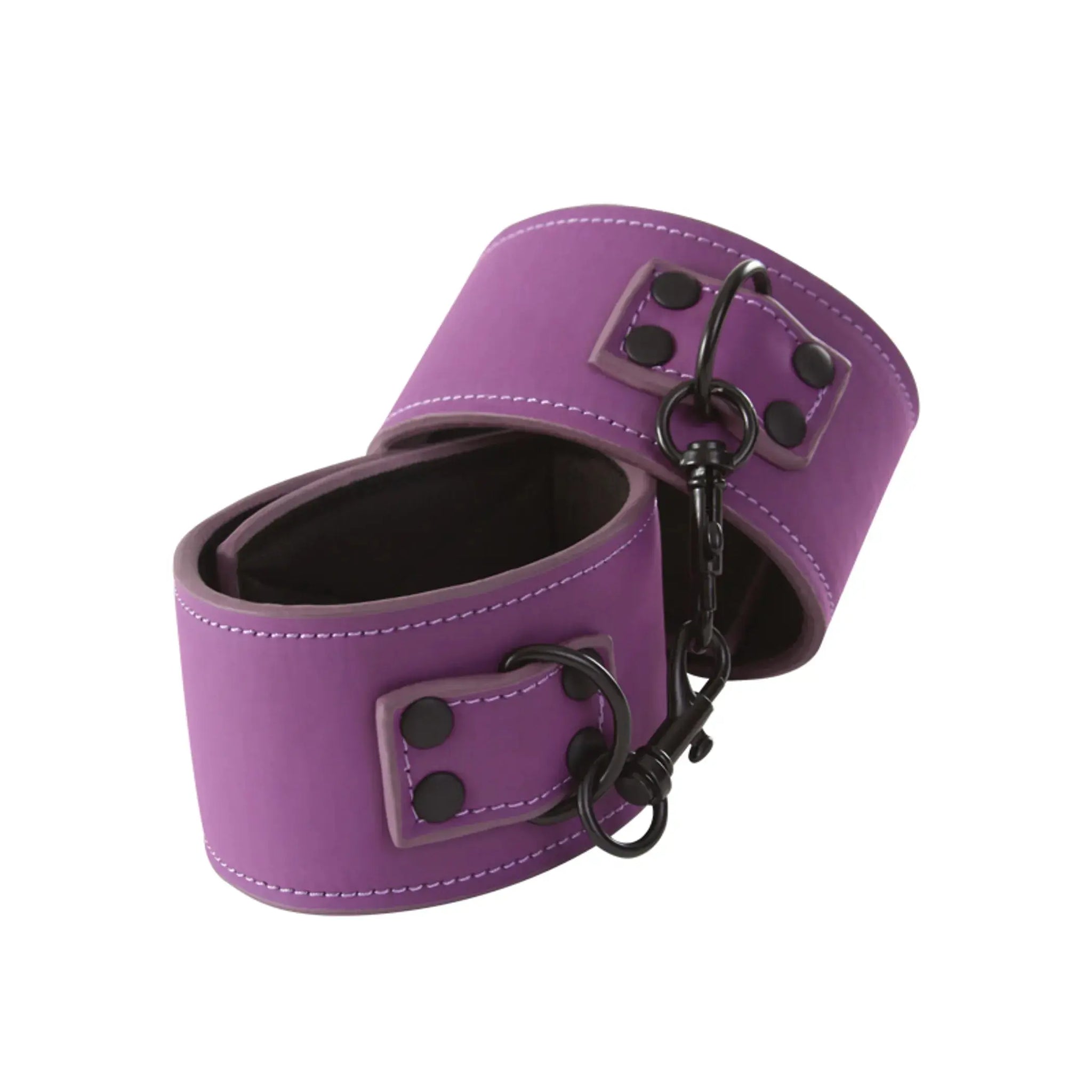 LUST BONDAGE WRIST CUFF PURPLE NS Novelties