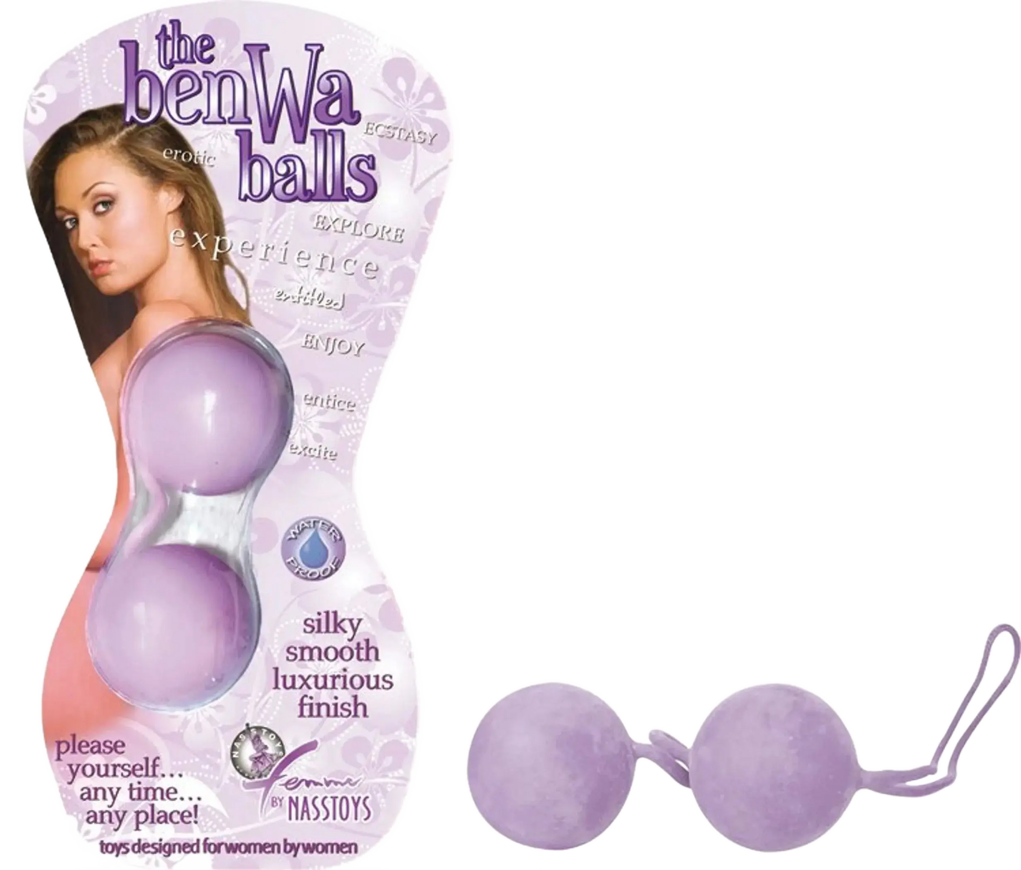 BEN WA BALLS LAVENDER Nasstoys