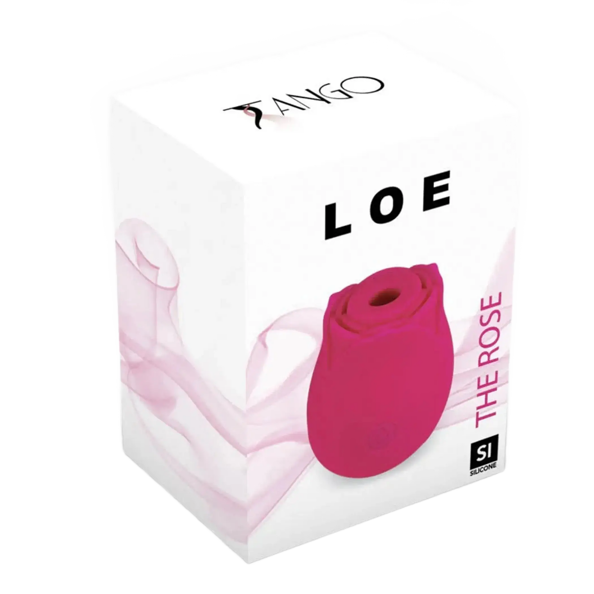 LOE THE ROSE PREMIUM SUCTION STIMULATOR NEON PINK Eden Novelties