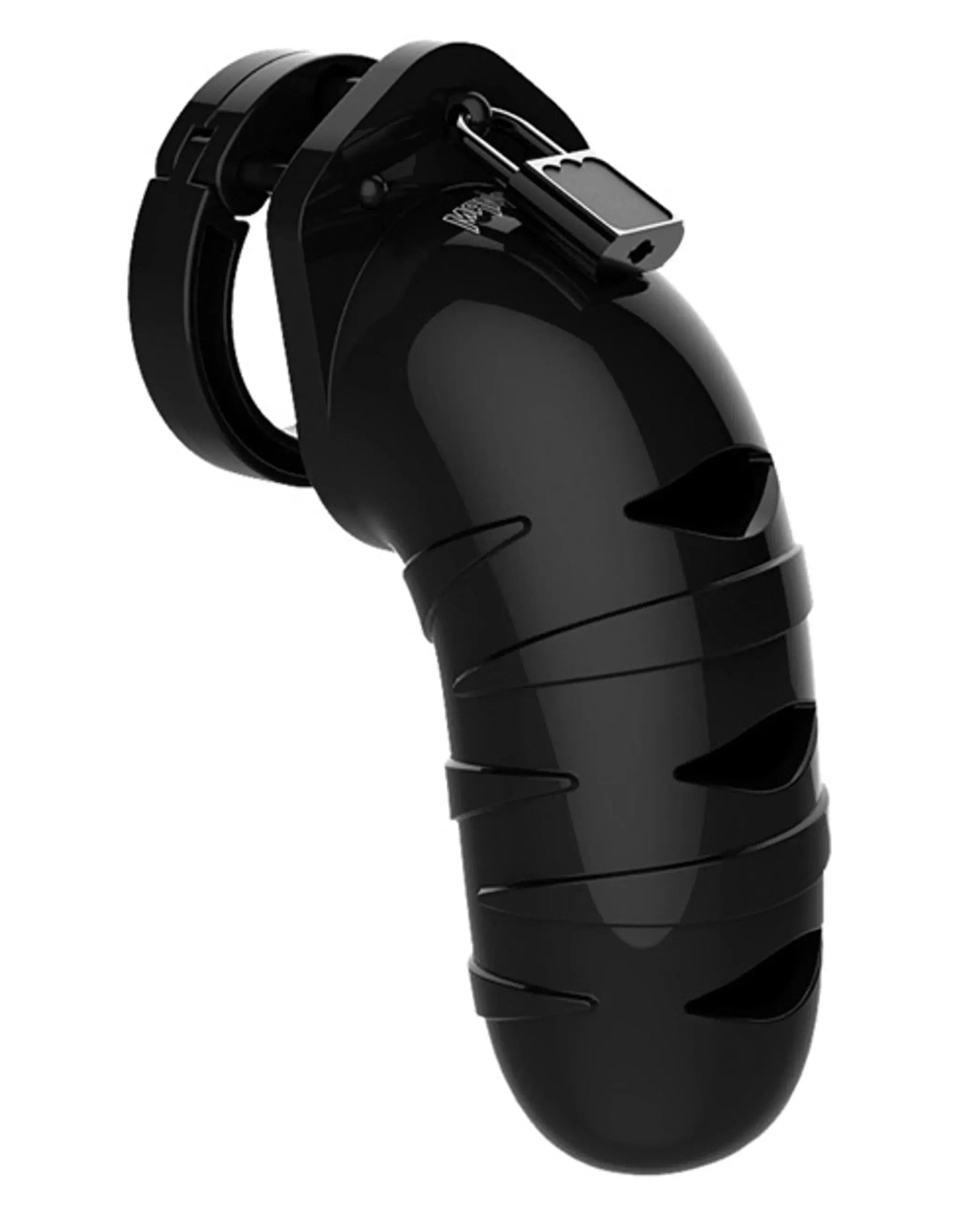 MANCAGE CHASTITY 5.5IN BLACK MODEL 05 SHOTS AMERICA