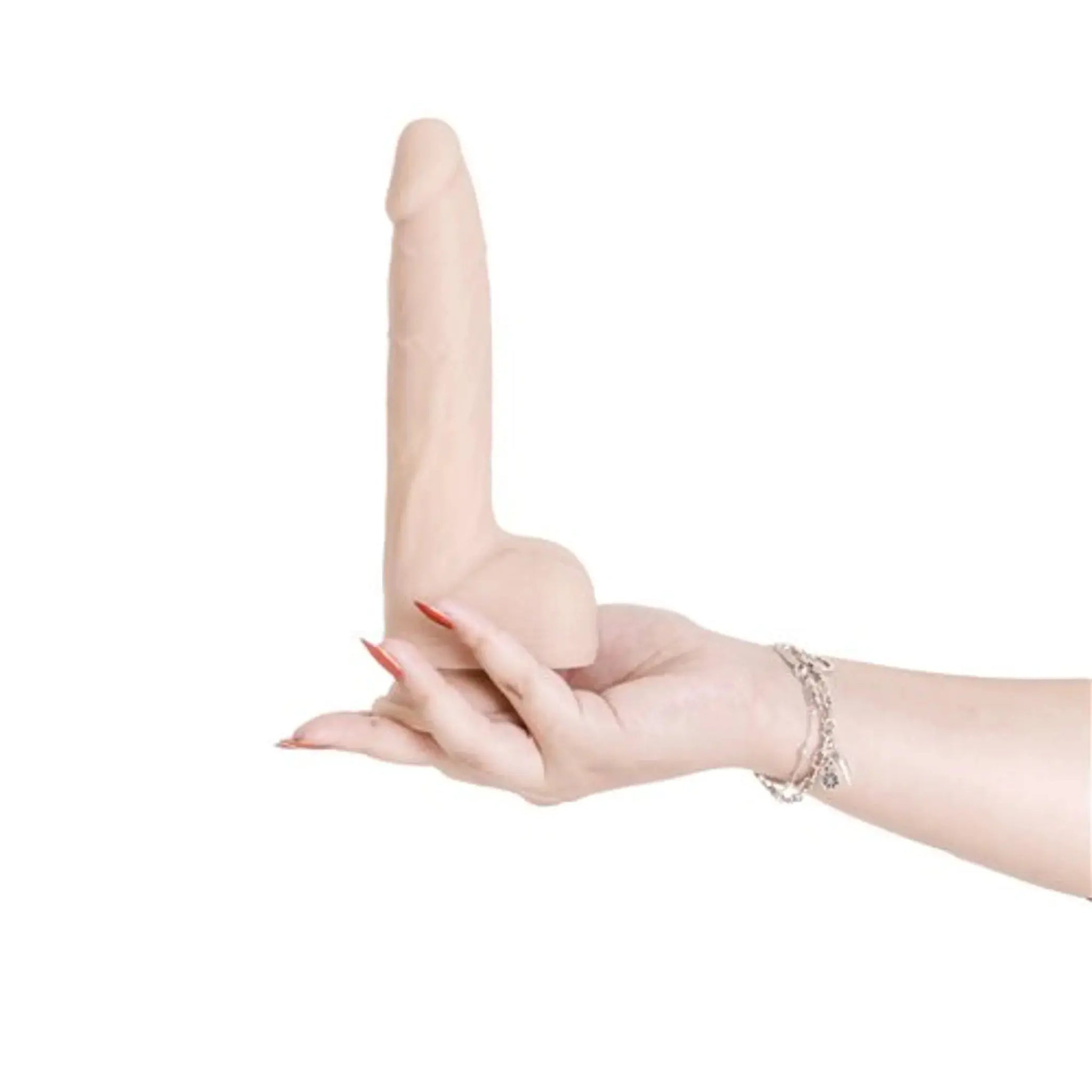 NAKED ADDICTION 8.5IN MAXIMUM THRUSTING & VIBRATING DONG BMS Enterprises