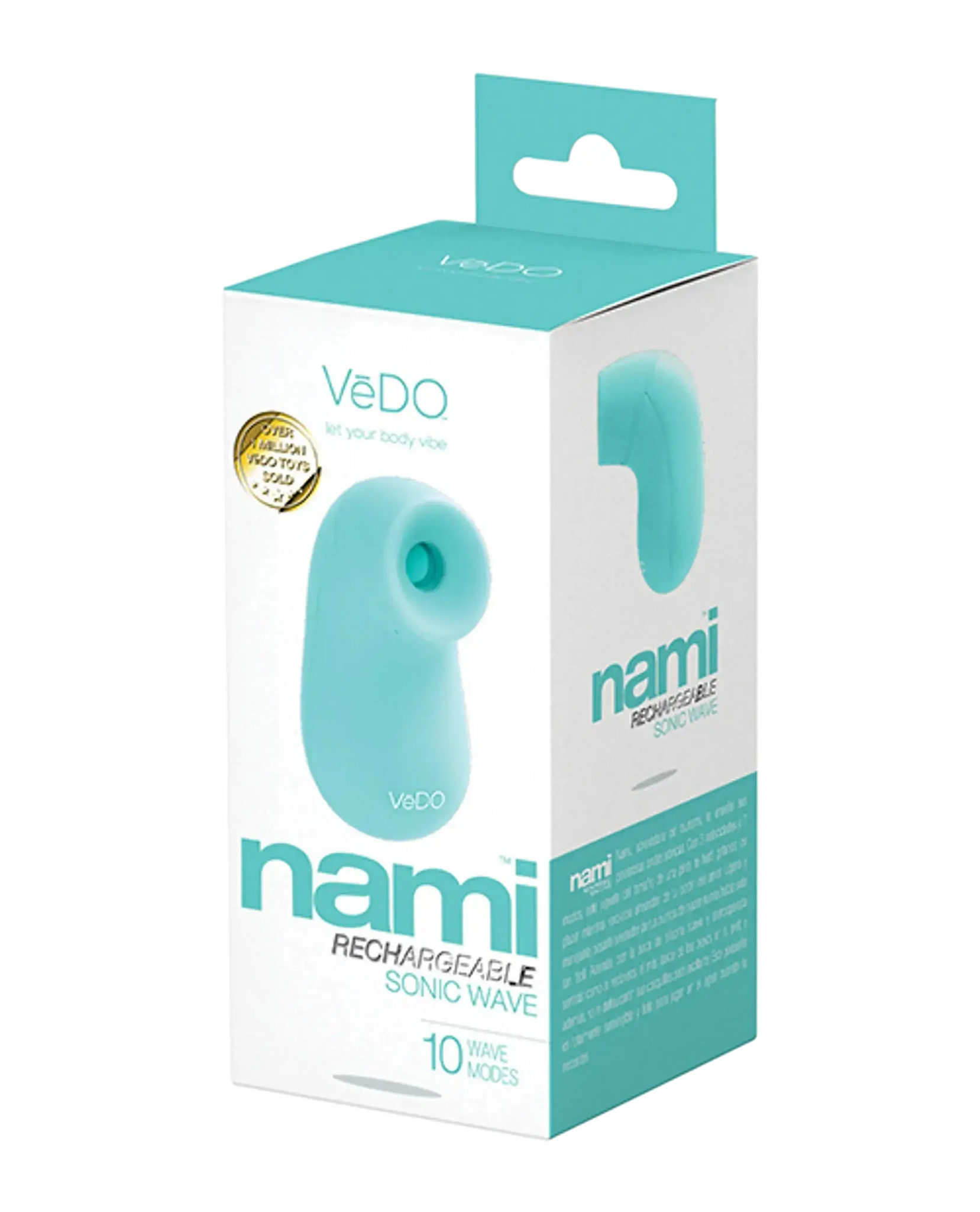 VEDO NAMI SONIC VIBE TURQUOISE RECHARGEABLE Vedo