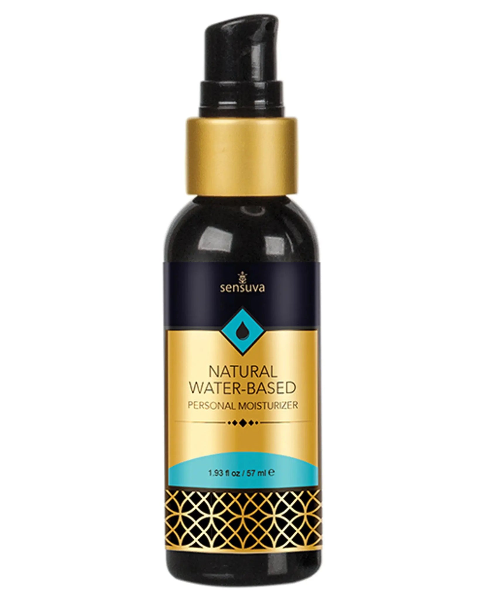 Natural Water Based Personal Moisturizer Unscented 1.93 Oz Sensuva